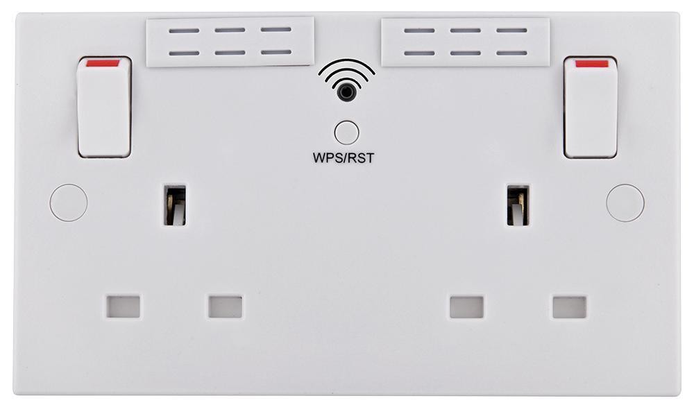 BG ELECTRICAL – Dual Switch WiFi Plug