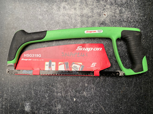 Snap On Bi-Metal 24TPI Saw Hacksaw 12″x24 High Speed Steel – HSG319 / HSG319G
