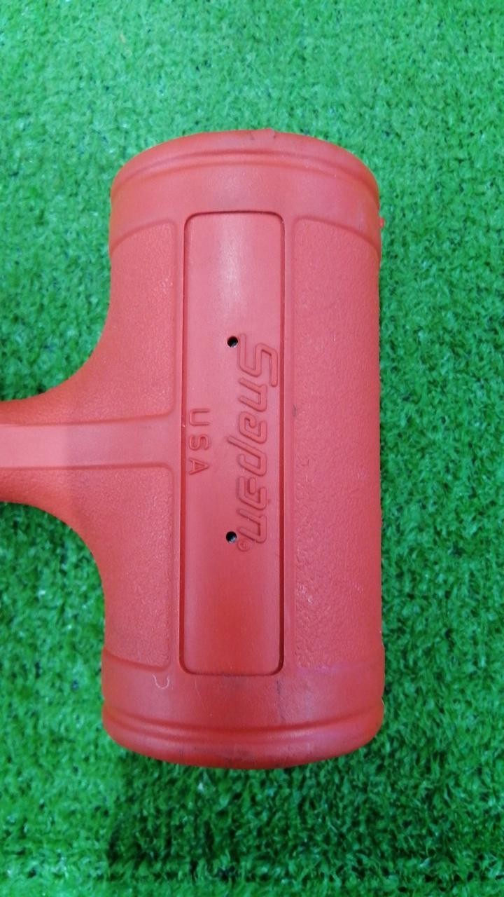 Snap-on HBFE48 48 oz Soft Grip Dead Blow Hammer Red 15″ Length