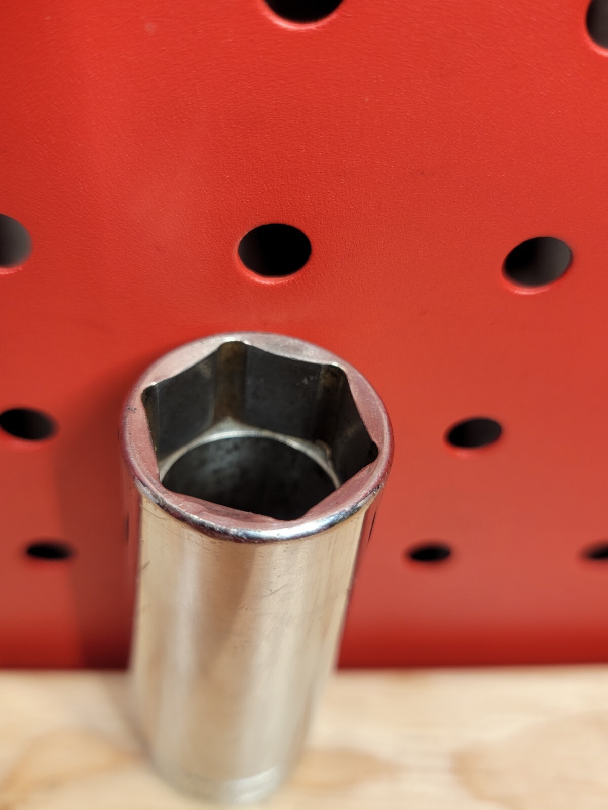 Snap-on Tools SFS241 3/4″ SAE 3/8″ Drive Deep 6-Point Chrome Socket USA