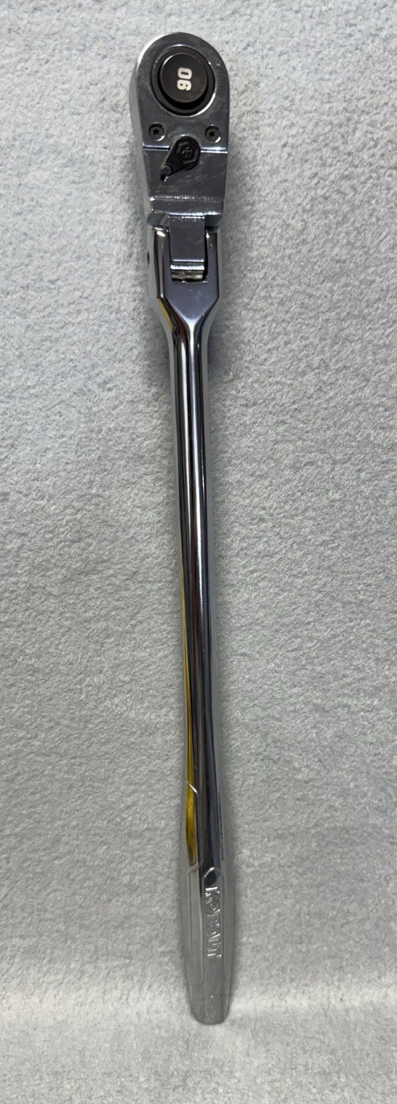 Kobalt 81747 3/8″ Drive 90 Tooth Flex Head 11″ Long Handle Ratchet New