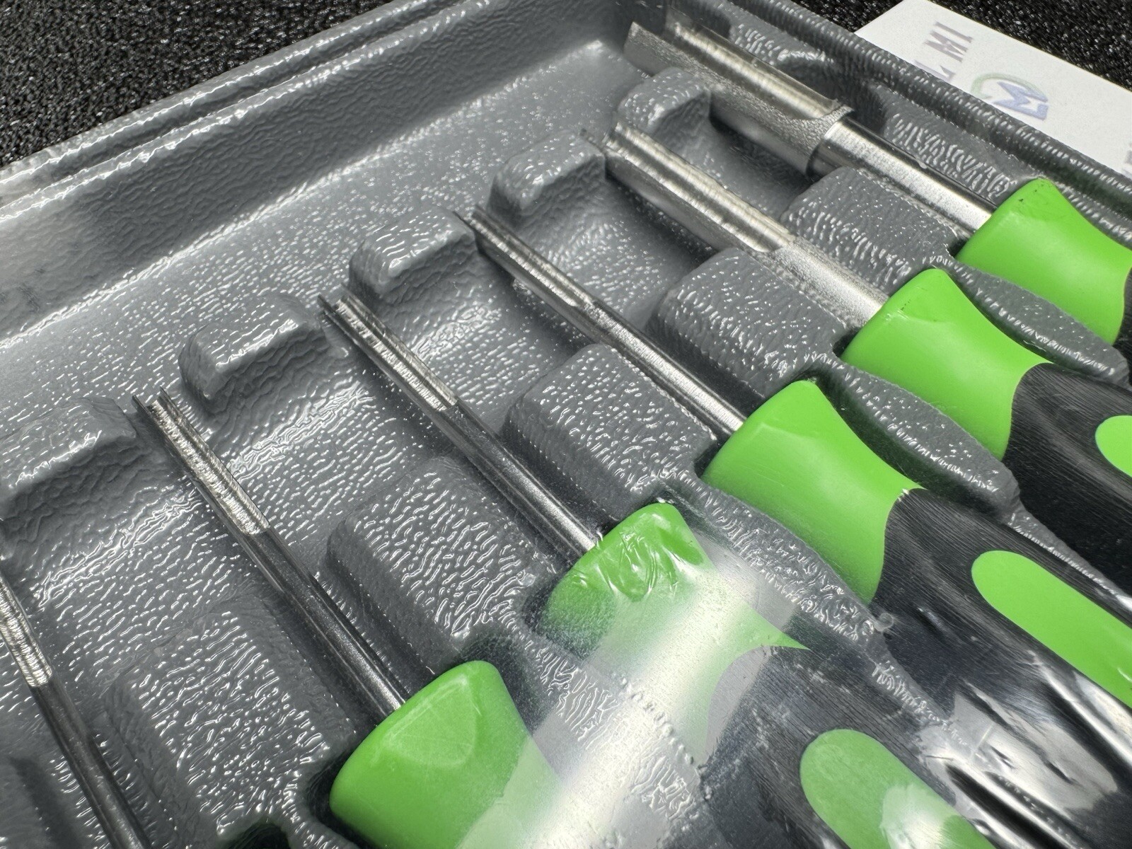Snap-on Tools USA NEW 6-Piece GREEN Soft Grip Terminal Tool Kit SGDTT106