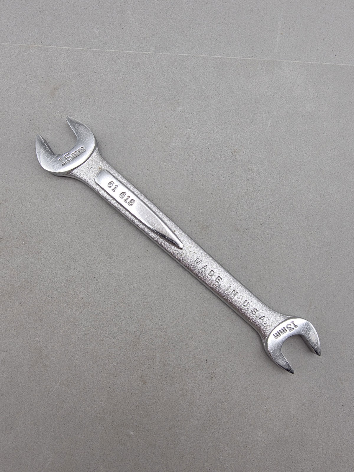 Easco Tools 13mm X 15mm Open End Wrench 61615 USA