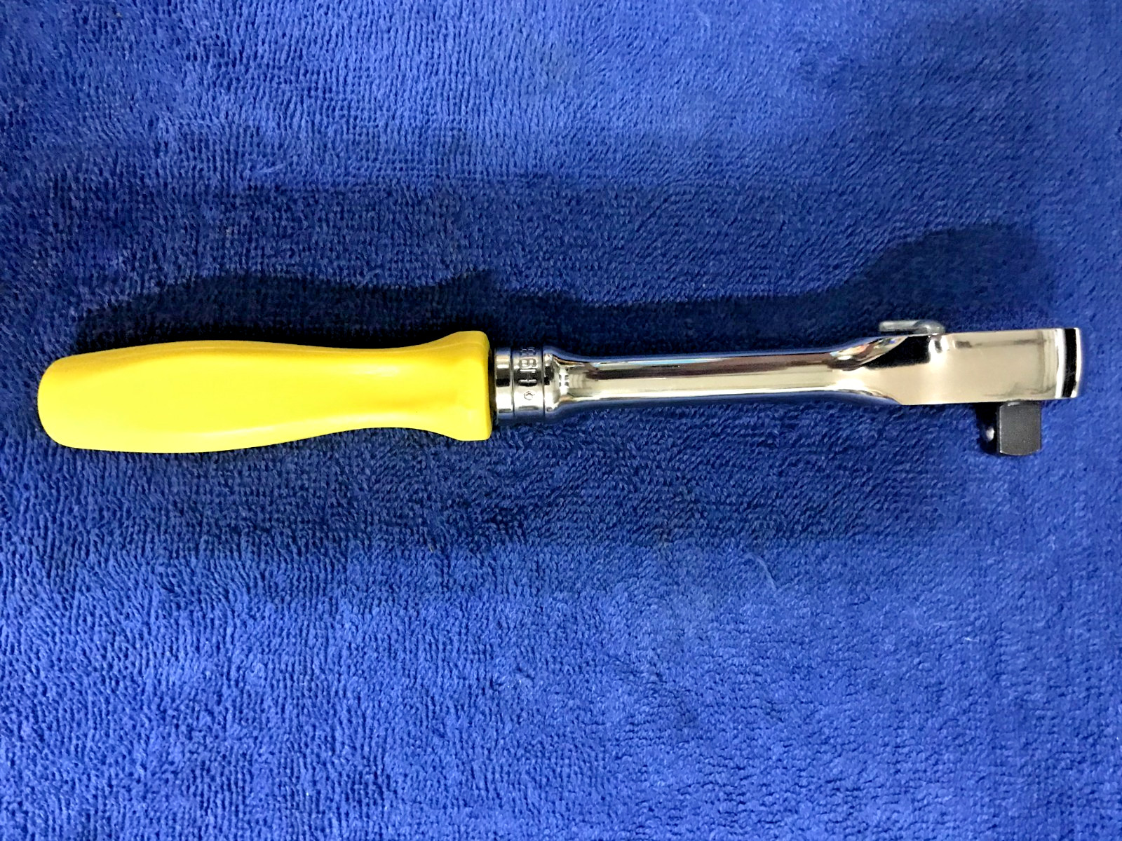 New Snap on Dual 80 Technology Yellow Handle 3/8 Drive Ratchet FH936H NOS