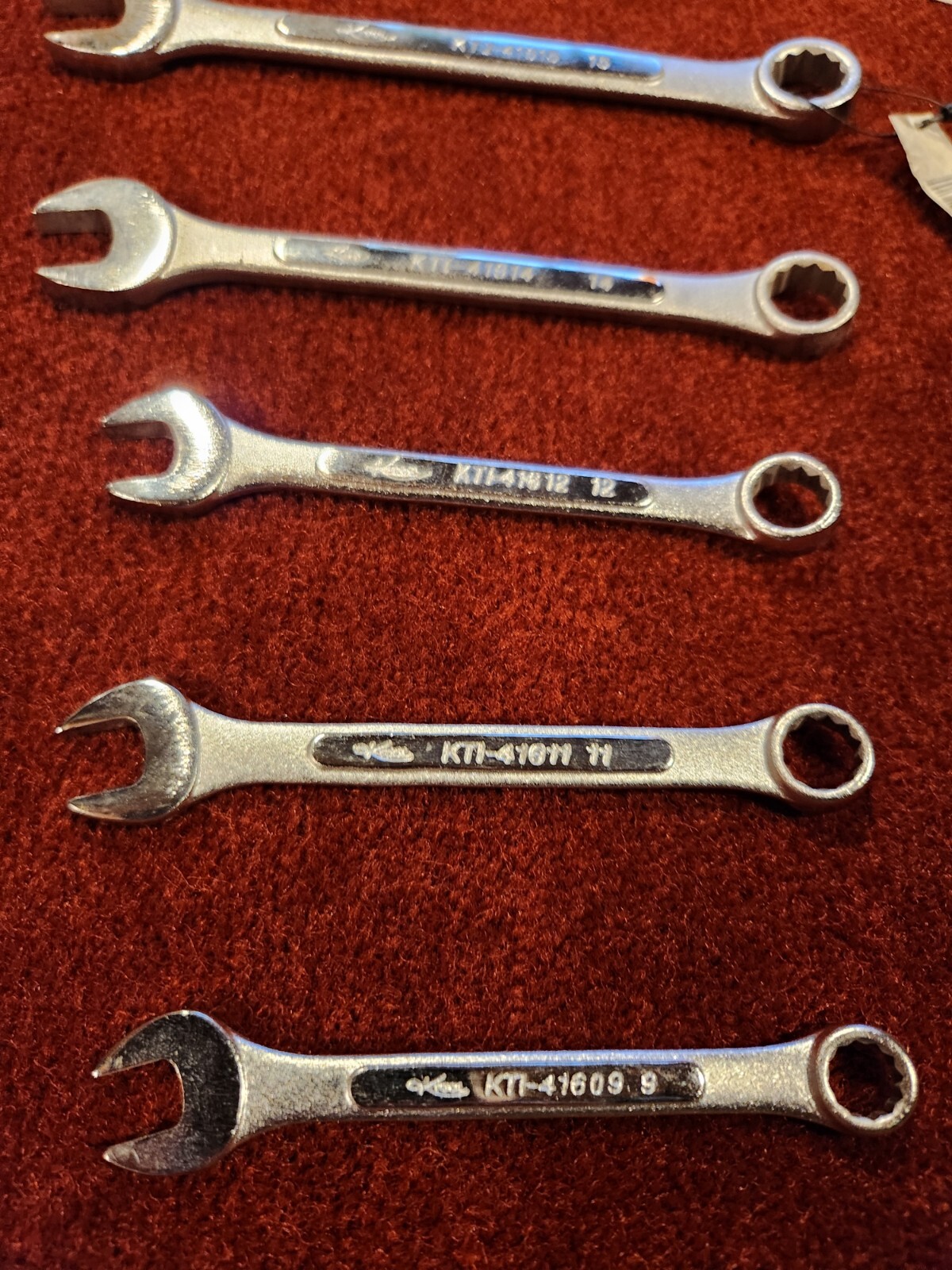 K-Tool International 8pc Metric Wrenh Set 19,17,16,15,14,12,11,9 NEW