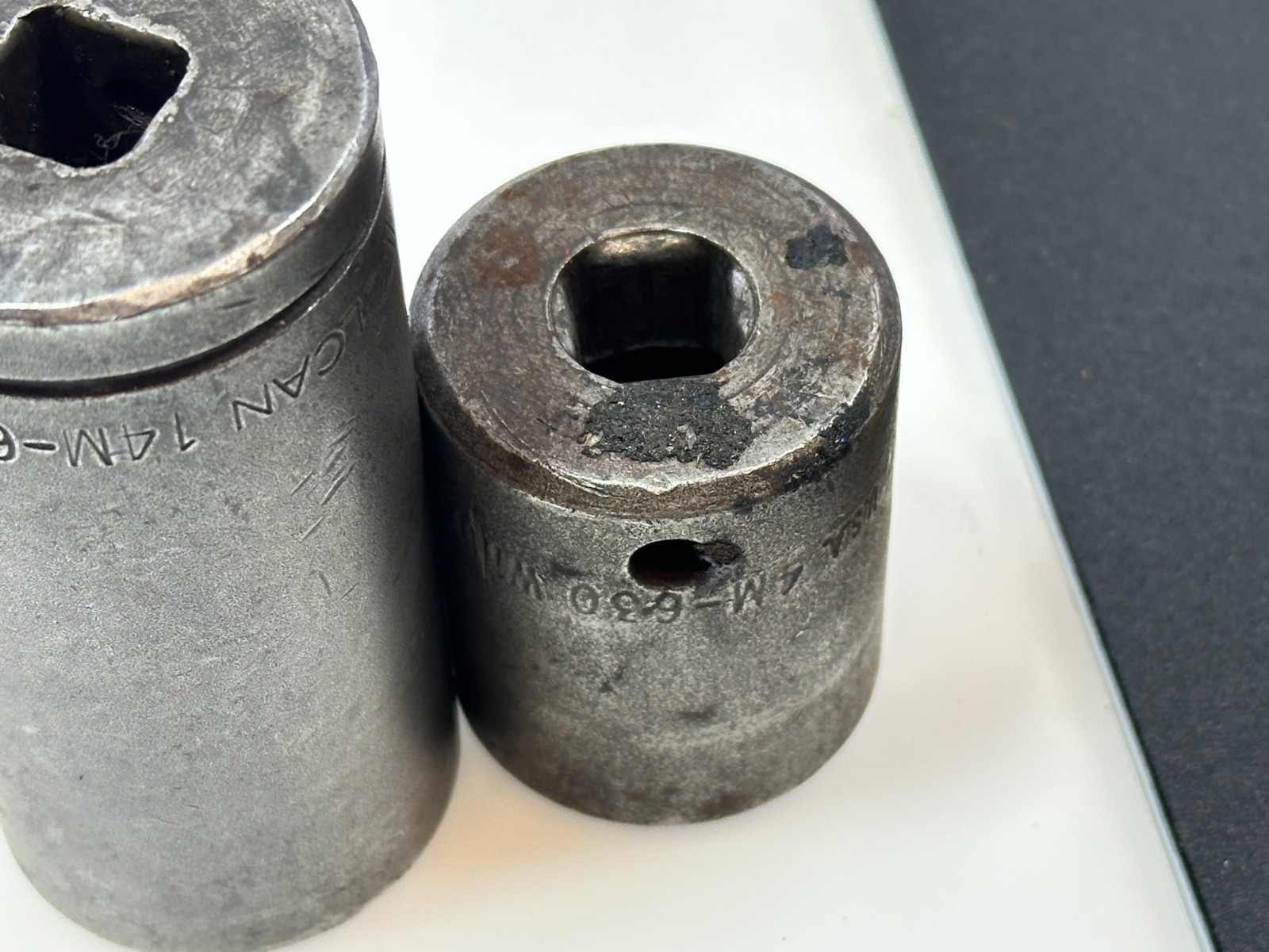 🇺🇸 2pc 30mm 6-Point Impact Socket Pair Lot, Vulcan 14M-630 & Williams 4M-630