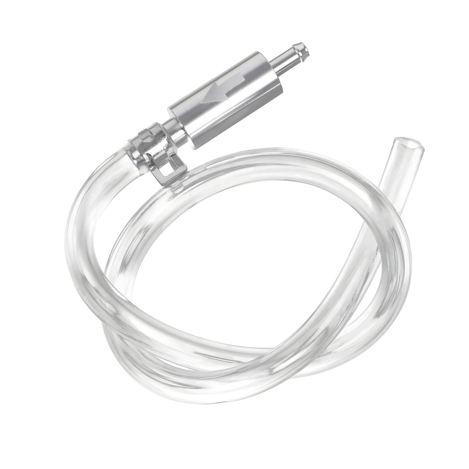 2 SET Universal One Way Brake Bleeder Kit Check Valve with Clear Hose & Clamps