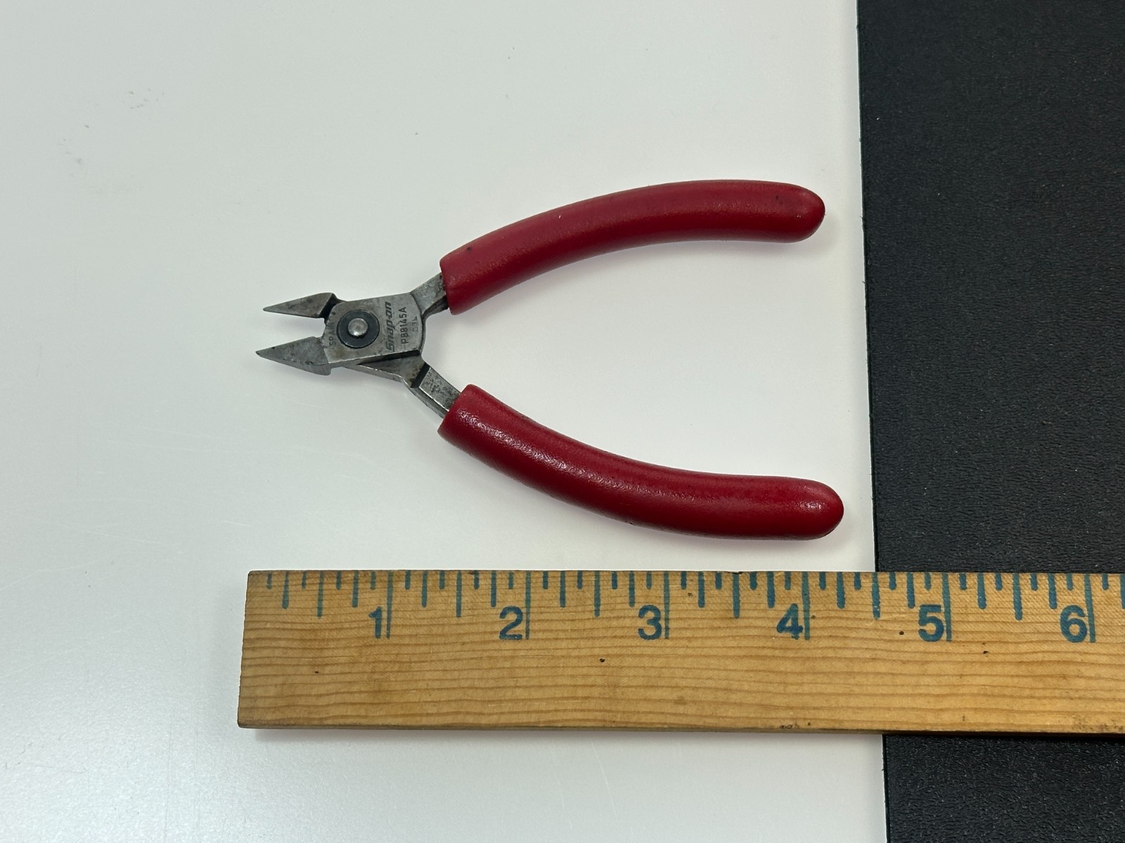 🇺🇸Snap-on Tools USA P88145A RED Comfort Grip Precision Diagonal Cutting Pliers