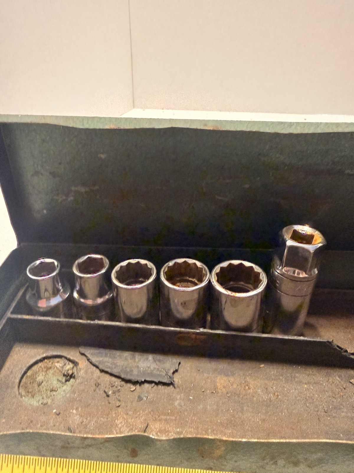 SK Hand Tools standard Chrome Socket set mixed sizes see pictures