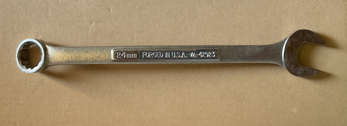 Craftsman USA 24 MM 12-Point Combination Wrench No 42923