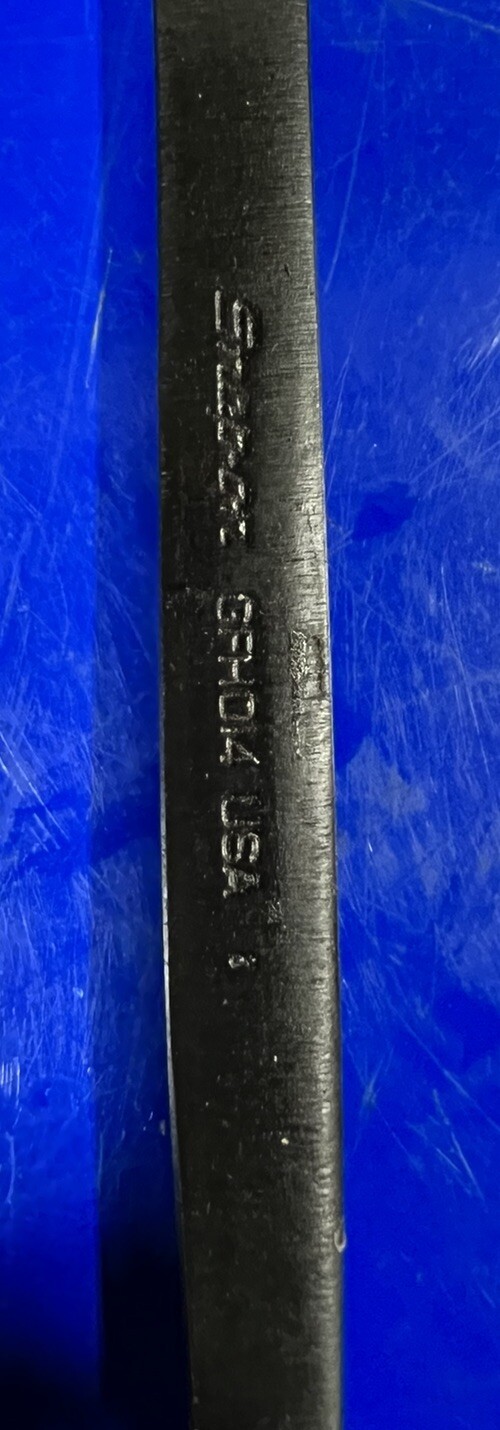 Snap On 7/16” Flex Head Socket Open-End Combination Wrench SAE GFHO14 Black NEW