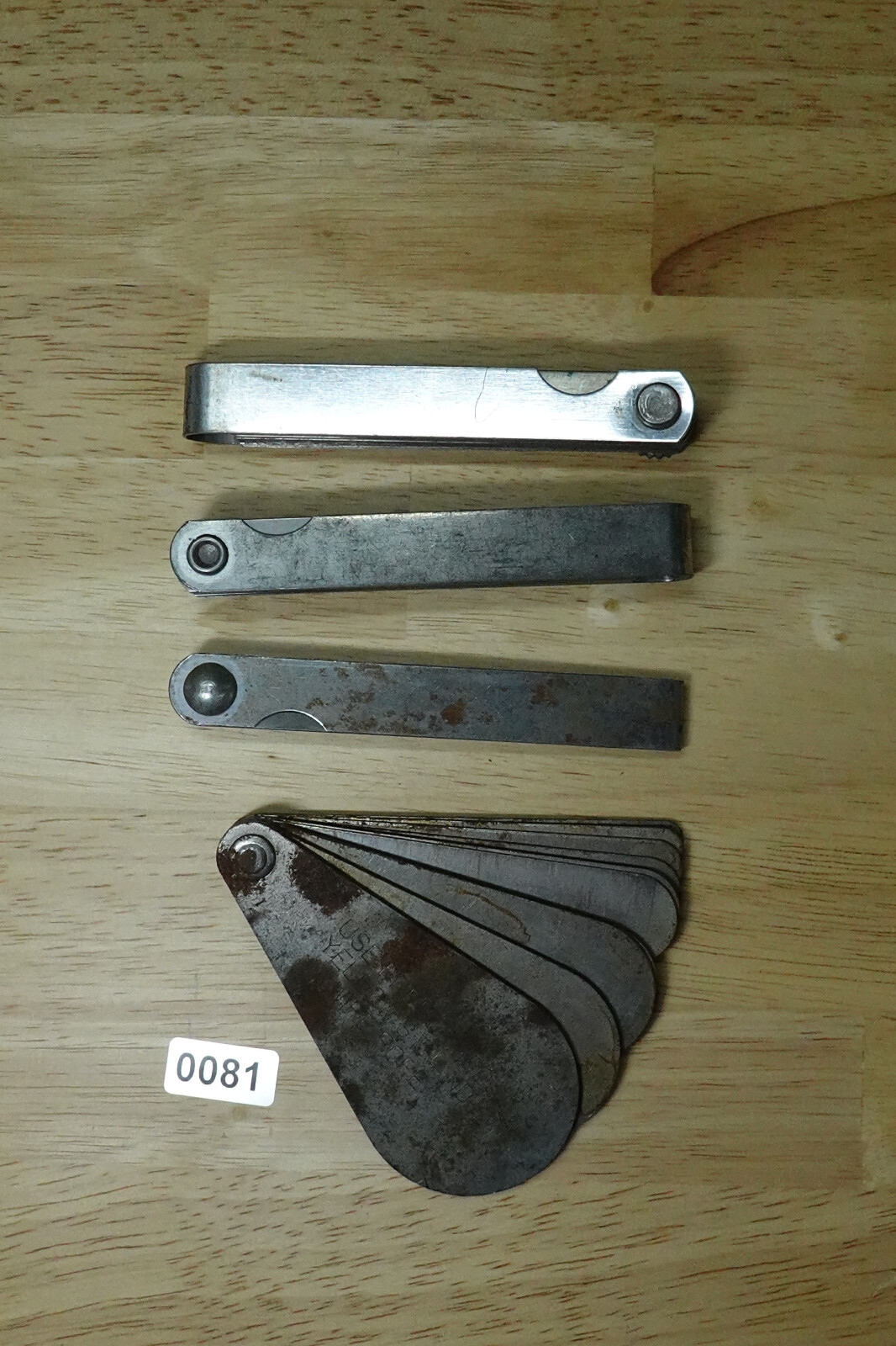 Vintage Feeler Gage Lot Mac FG002 Kastar Jensen 14B409