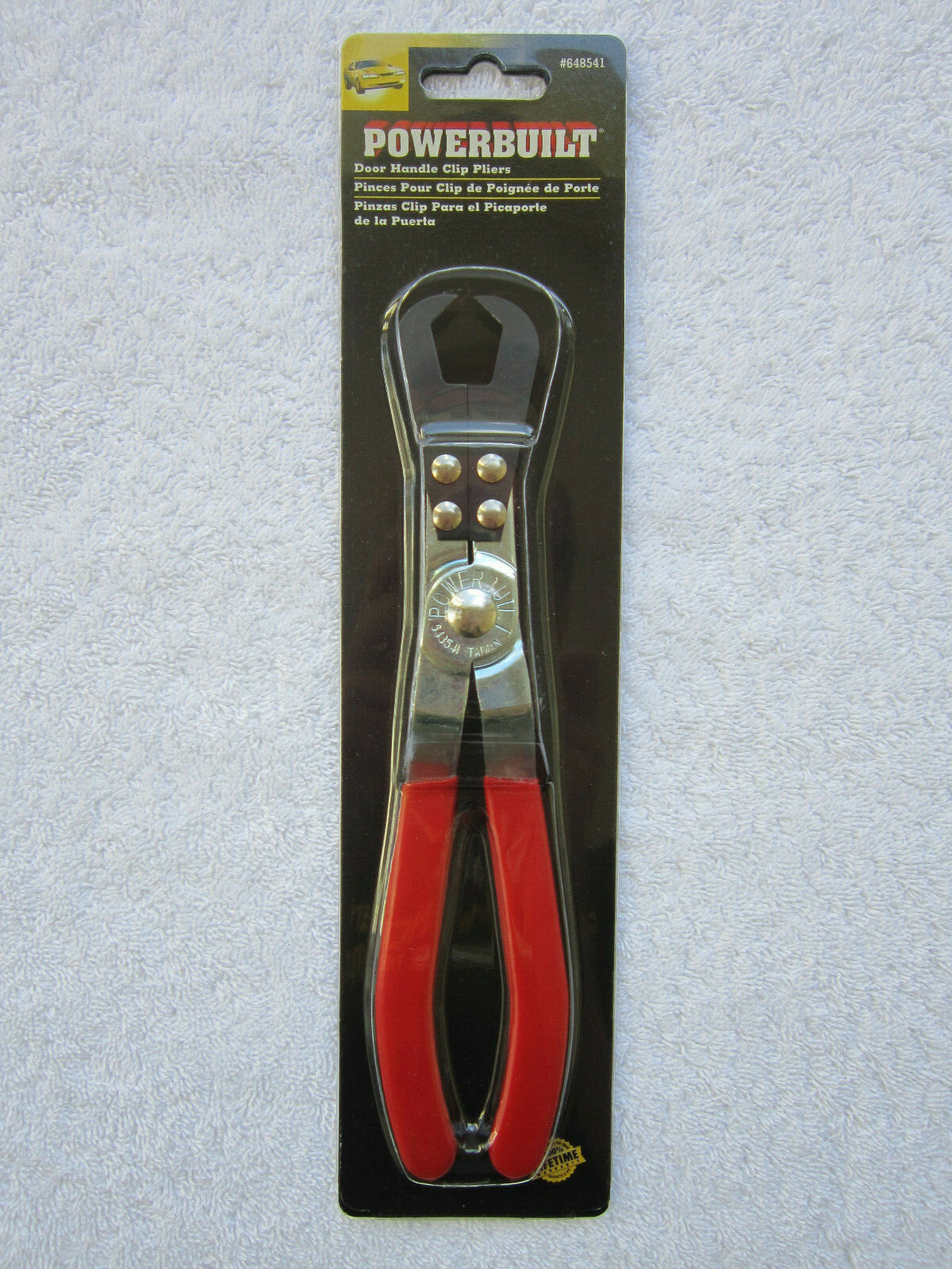 PowerBuilt – Door Handle Clip Pliers/Windshield Molding Tool (Part 648541) *NEW*
