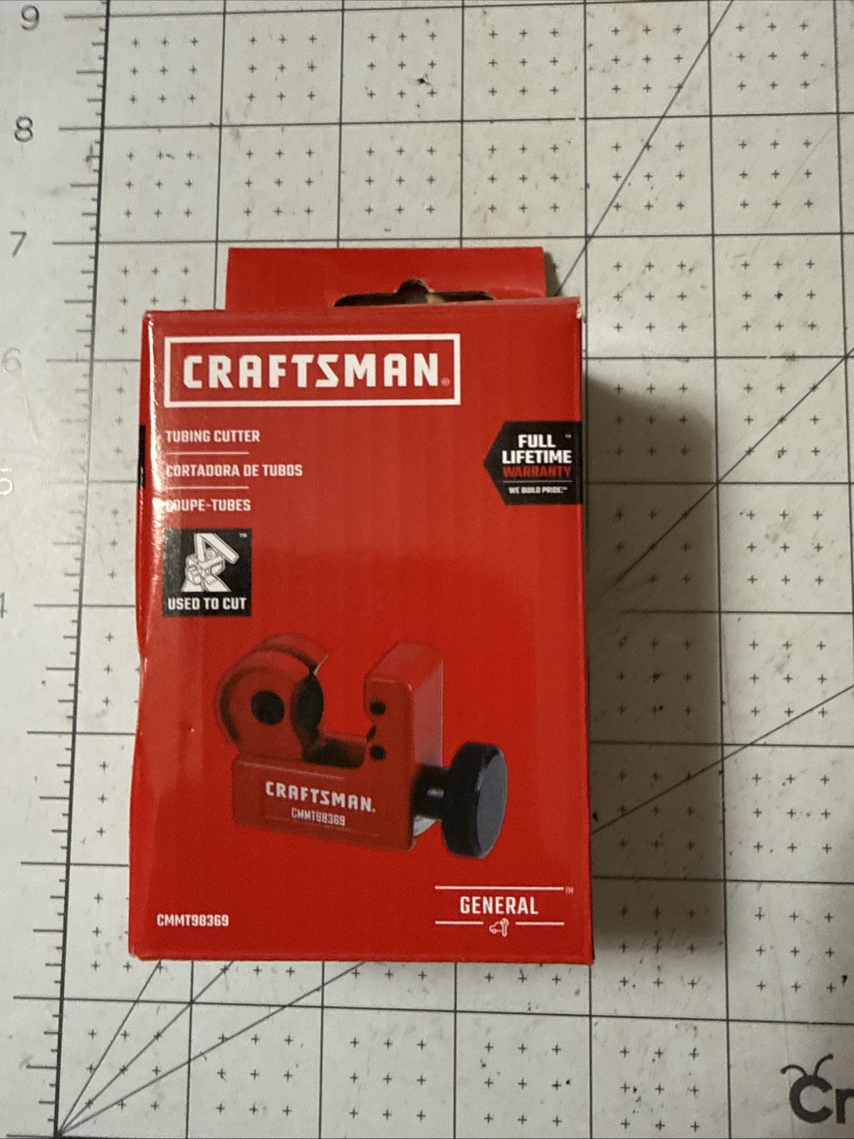 CRAFTSMAN Automotive Tubing Cutter Tool for Brake Fuel Line Cutting NEW