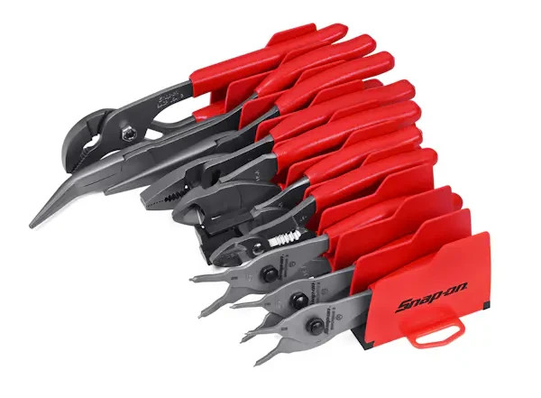 SNAP ON PL1000START 10Pc Pliers Starters Set Needle Nose Cutters Crimper USA NEW