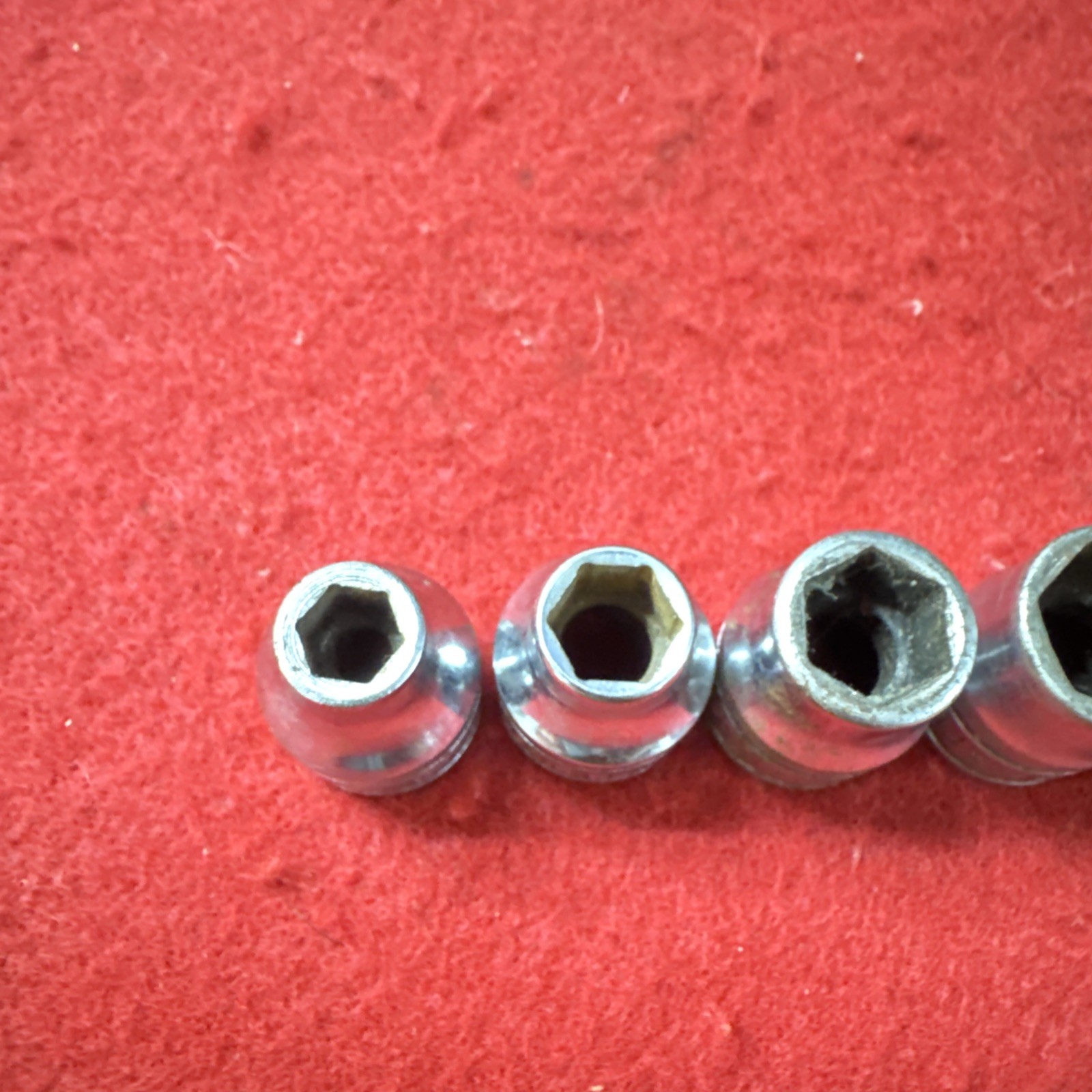 SNAP ON FS201 FS141 FS121 FS101 FS081 FS261 FS181 SET 7Pcs 6 Pt SHALLOW 3/8”