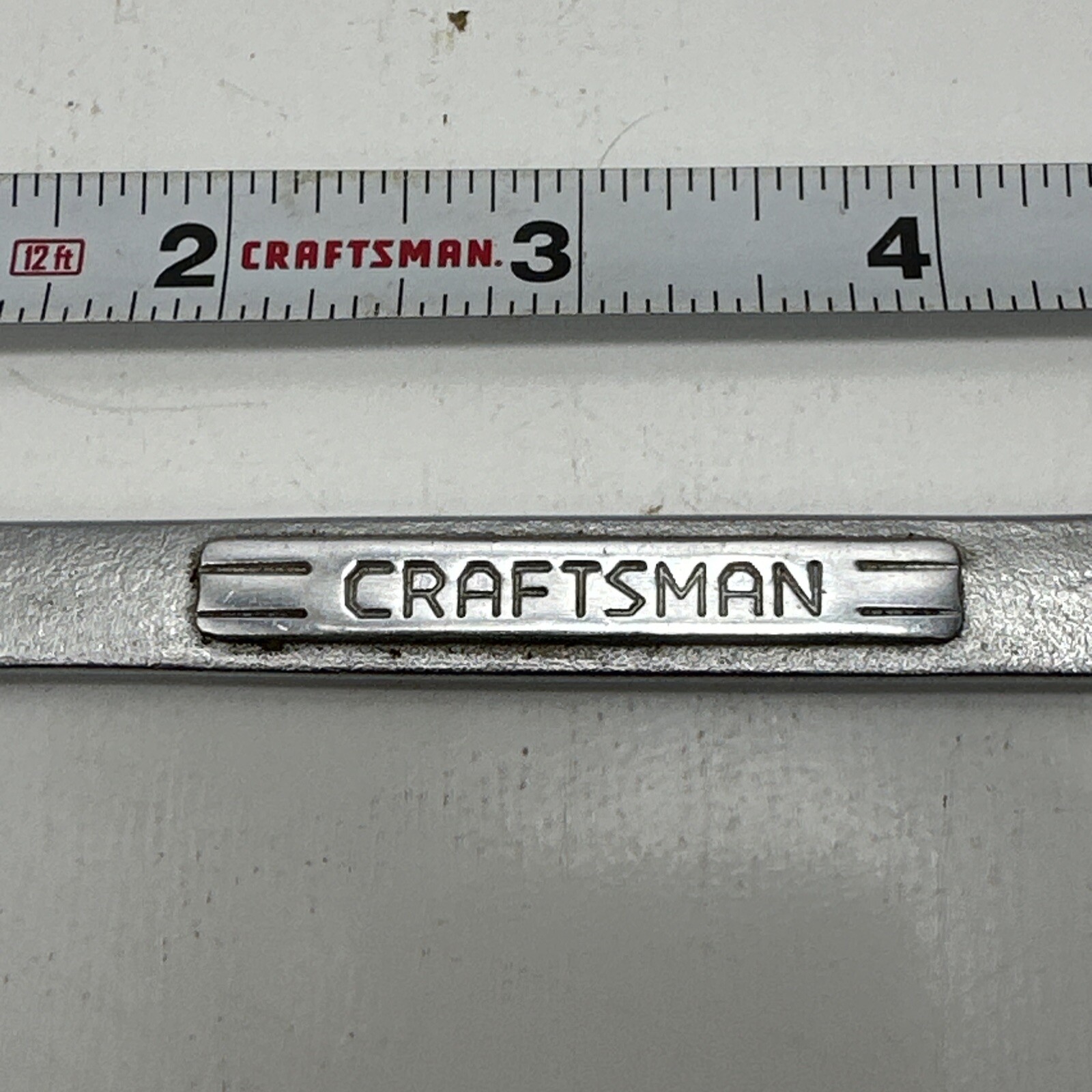 Craftsman -VV- Series 44579 1/2″-9/16″ in Double Open End Wrench USA EUC