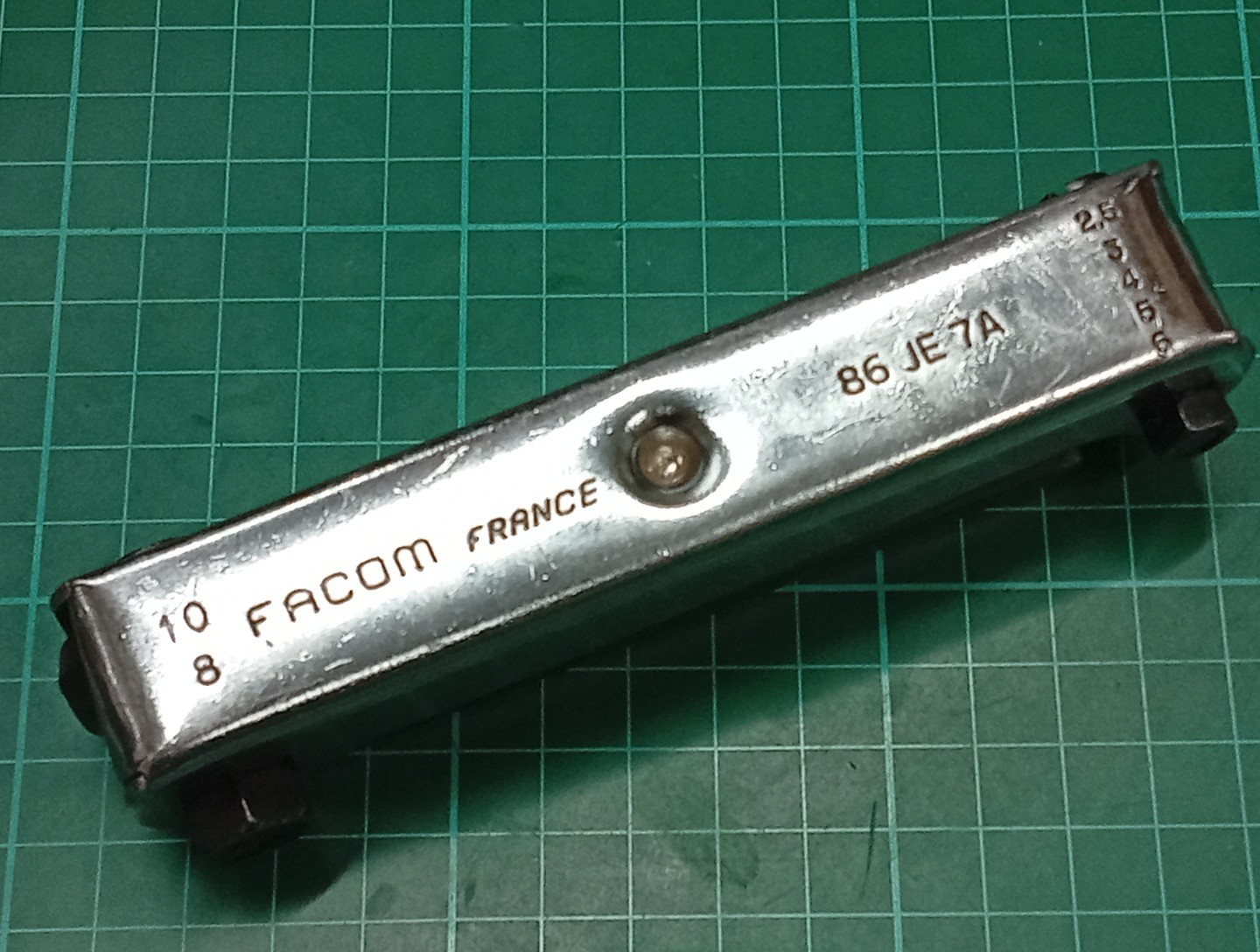 Vintage Facom 86H JE7A, Allen / Hex Key Metric Set 2.5mm – 10mm, Made In France