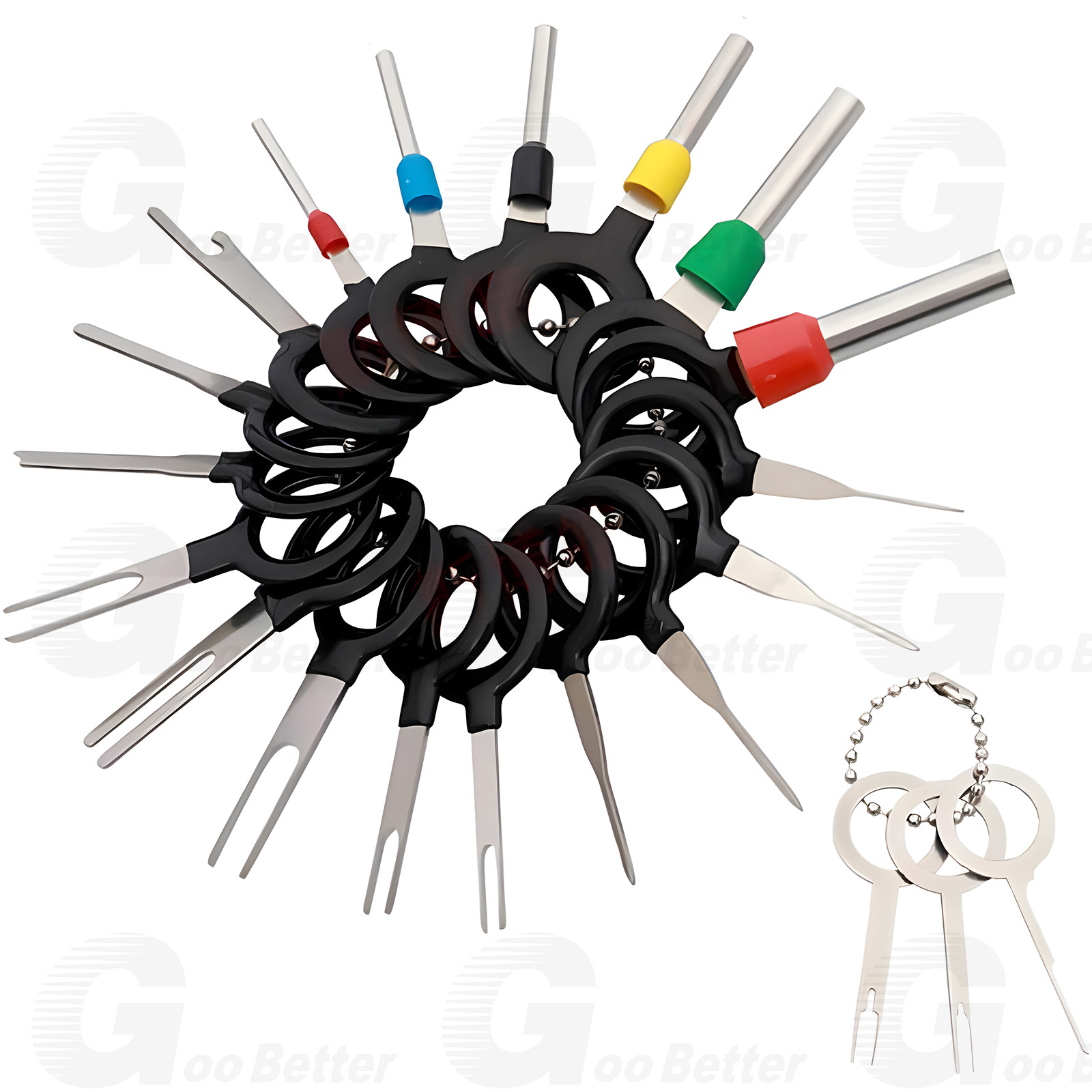Terminal Removal Tool Kit Depinning Pin Release Ejector Wire Connector Key 82Pcs