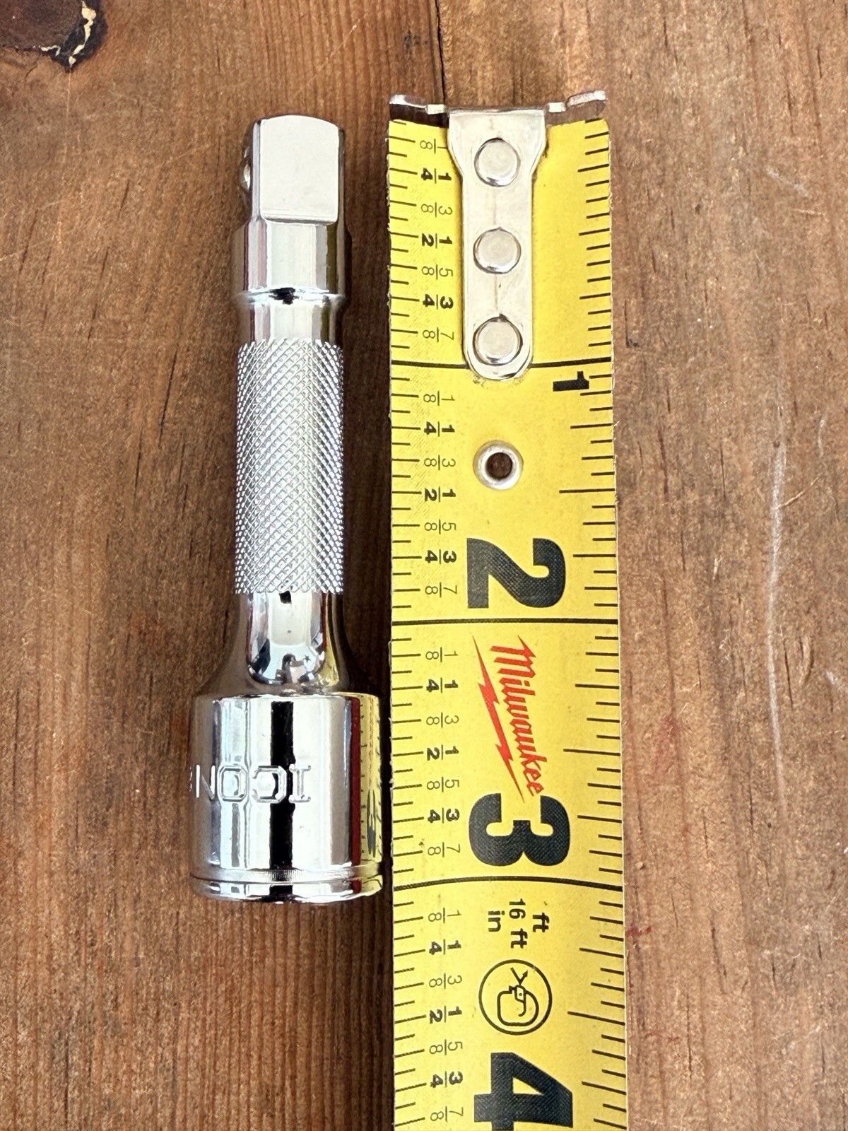 ICON Professional 3/8” Drive Ratchet/ 3″ & 6″ extensions/ Swivel / adapters