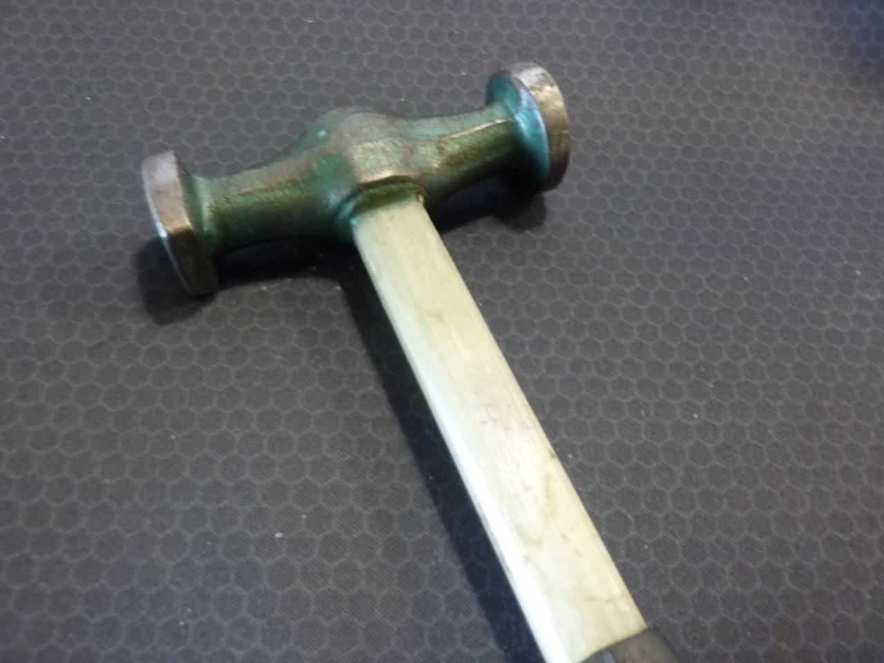 VINTAGE CRAFTSMAN MADE IN USA 12 oz. AUTO BODY HAMMER – FREE SHIPPING