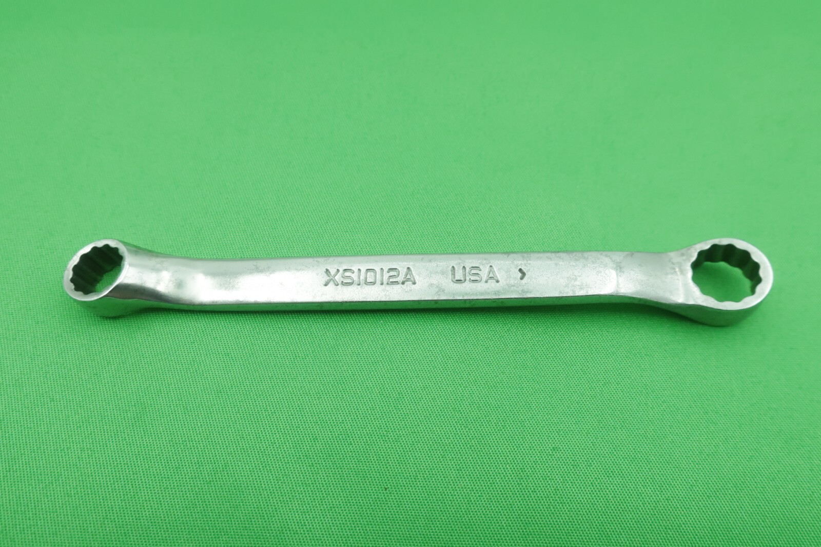 Snap On XS1012A Short Offset Box Wrench 12 Point SAE 5/16 & 3/8 Unfinished
