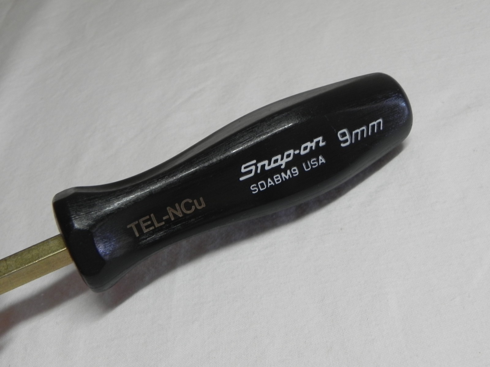 Snap-On SDABM9 9mm Ball Hex Head Driver Measuring 8-7/8» Long LOTBHHD7