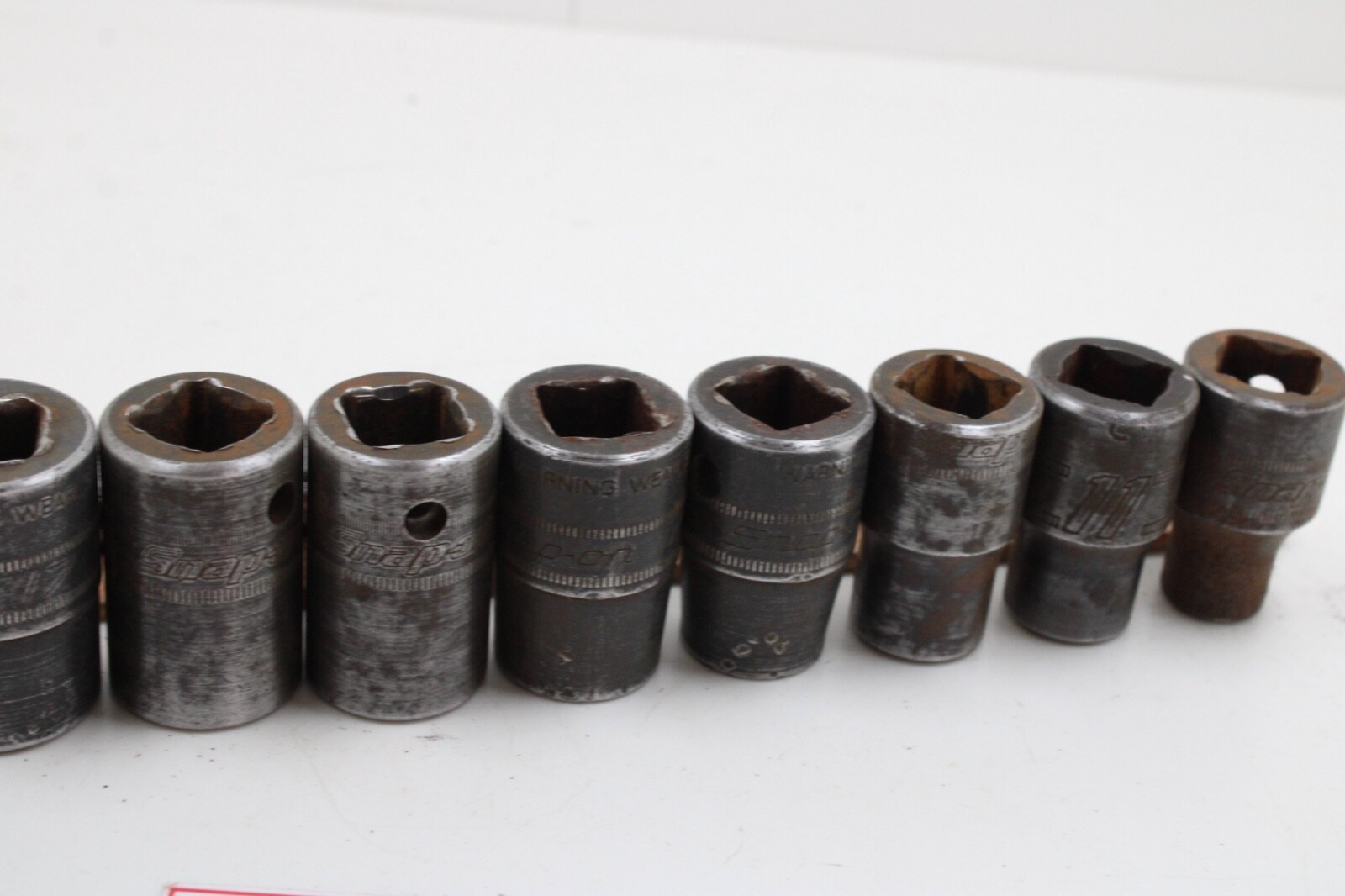 Snap-On IMM100-IMM210 1/2″ Drive 6 Point Metric Black Oxide Impact Socket Set US