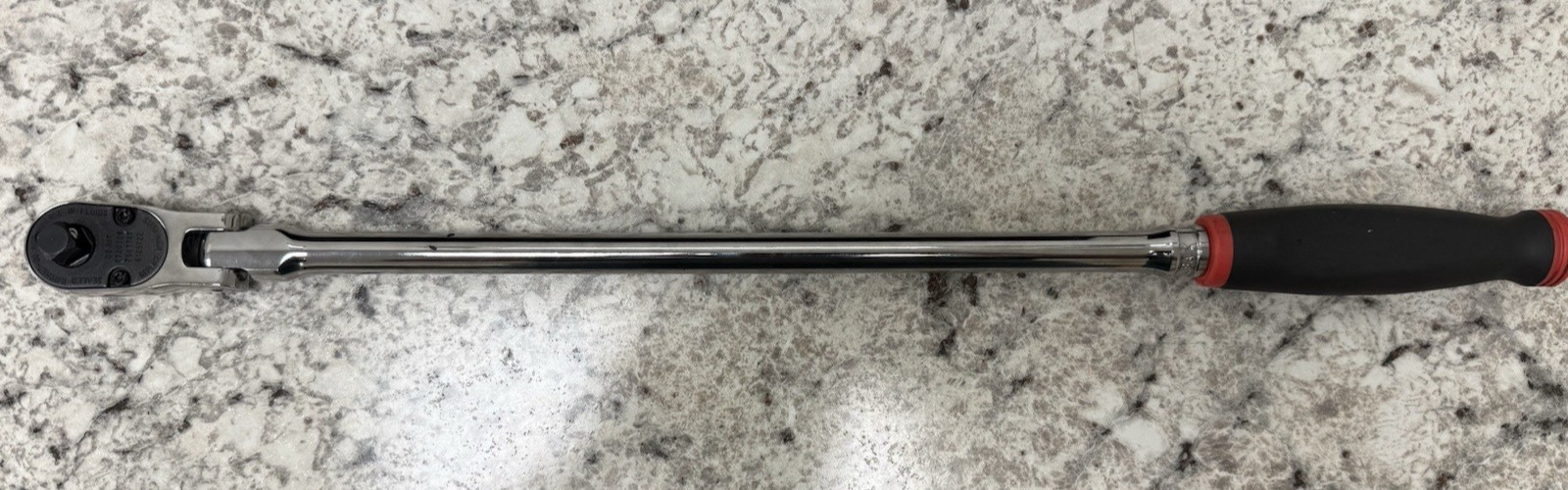 Snap-On Tools FHLLF80 Extra Long Handle 3/8″ Drive Flex Ratchet Soft Grip