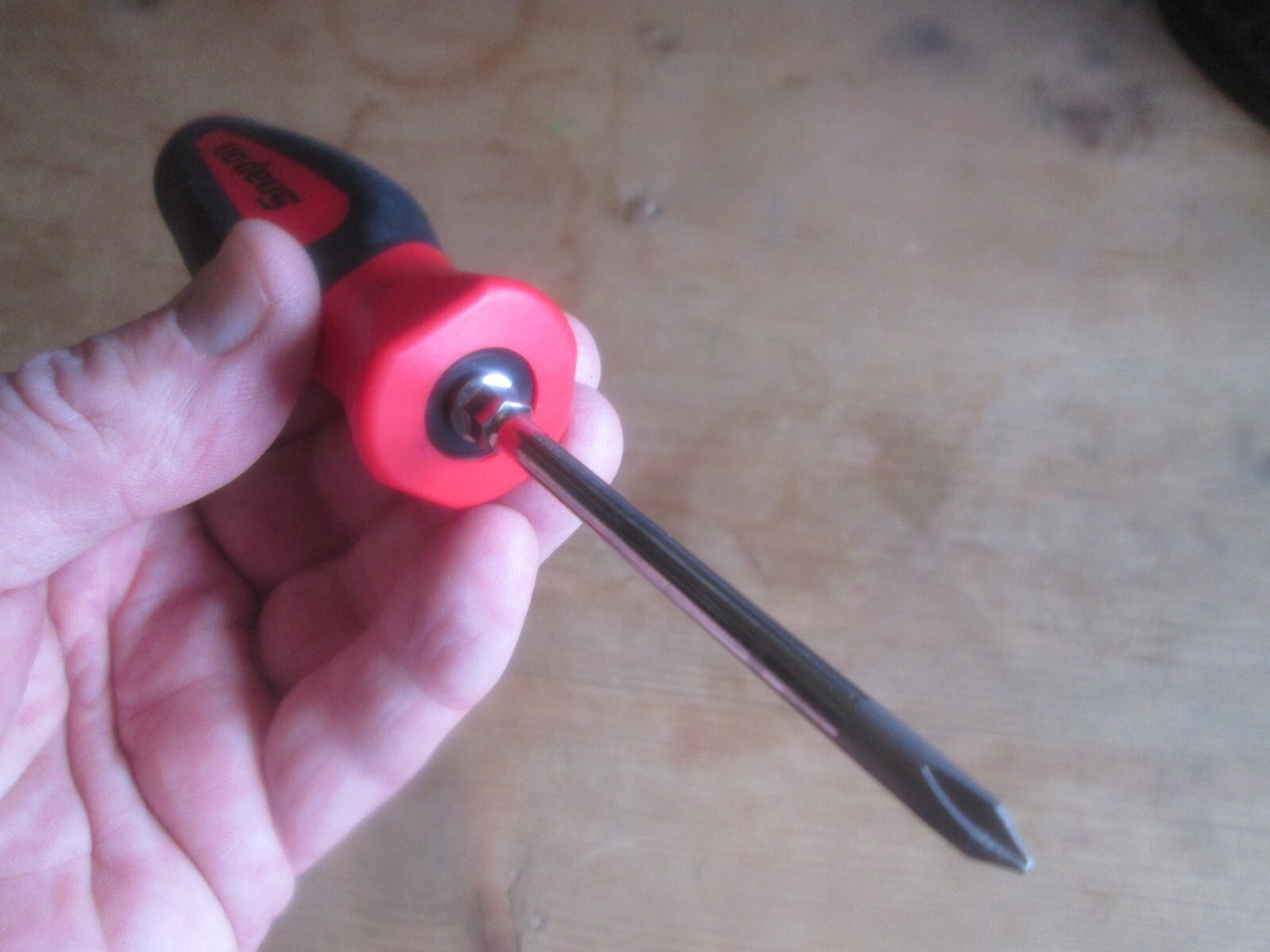 snap on philips screwdriver no 1 sgdp31lrb in classic red new premium tool
