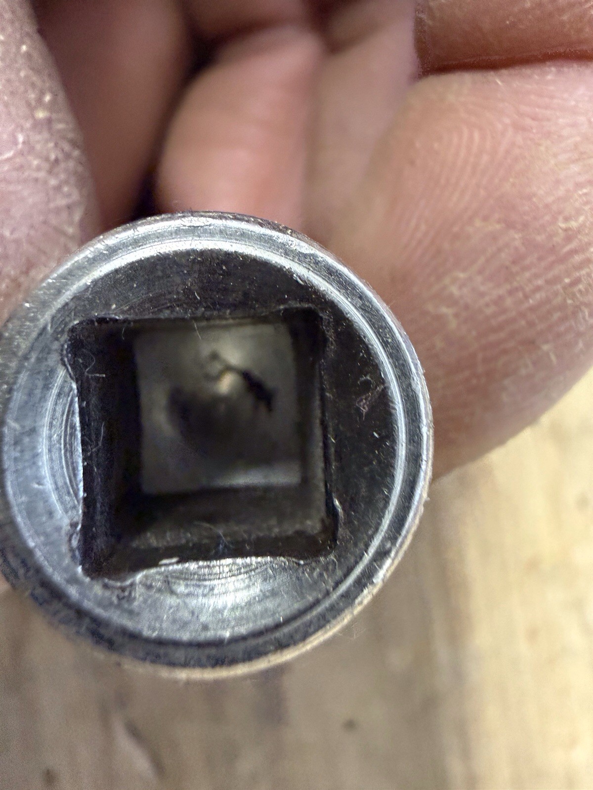 Vintage 3/8 Drive Square To Hex Socket USA