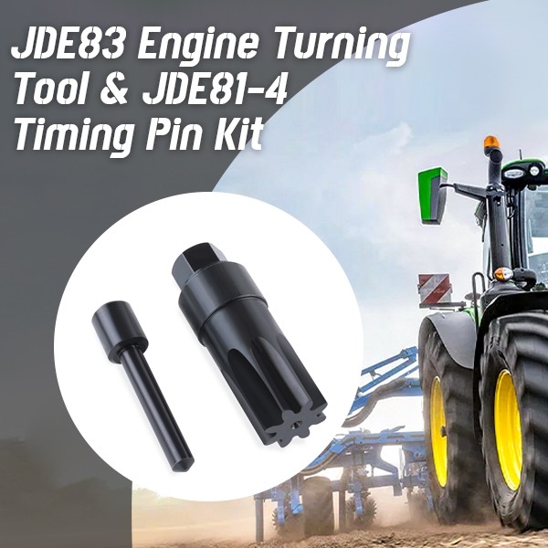1 Set Engine Turning Tool &Timing Pin Kit Fits John Deere Engines Jde83 Jde81-4