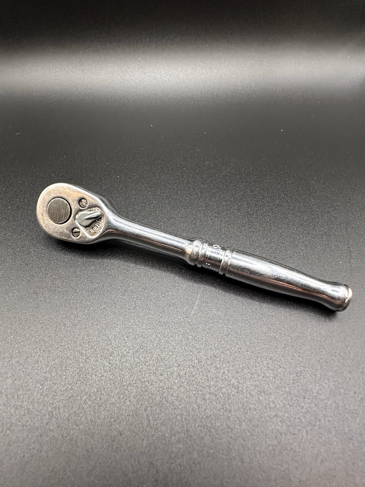 Vintage Snap On Tools 1/4” Drive Ratchet TM-70-B