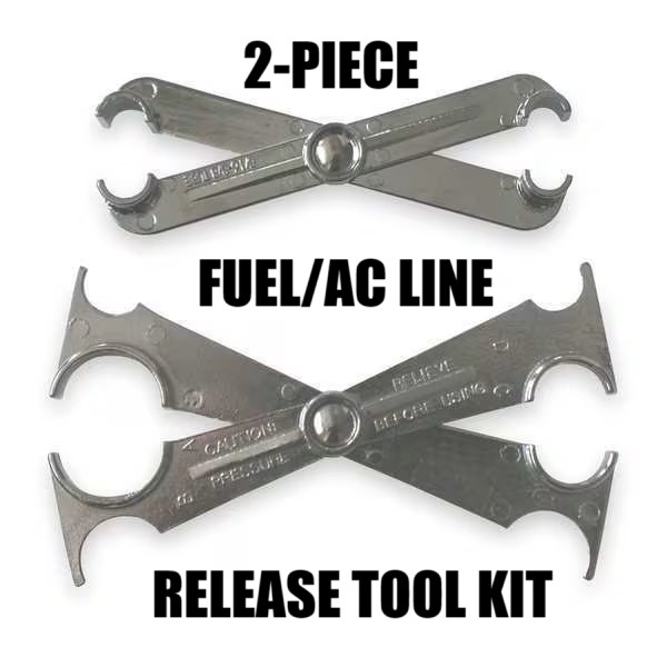 Fuel AC Line Release Tool Kit 5/16 3/8 1/2 5/8 3/4 Connectors Ford GM Mazda NEW