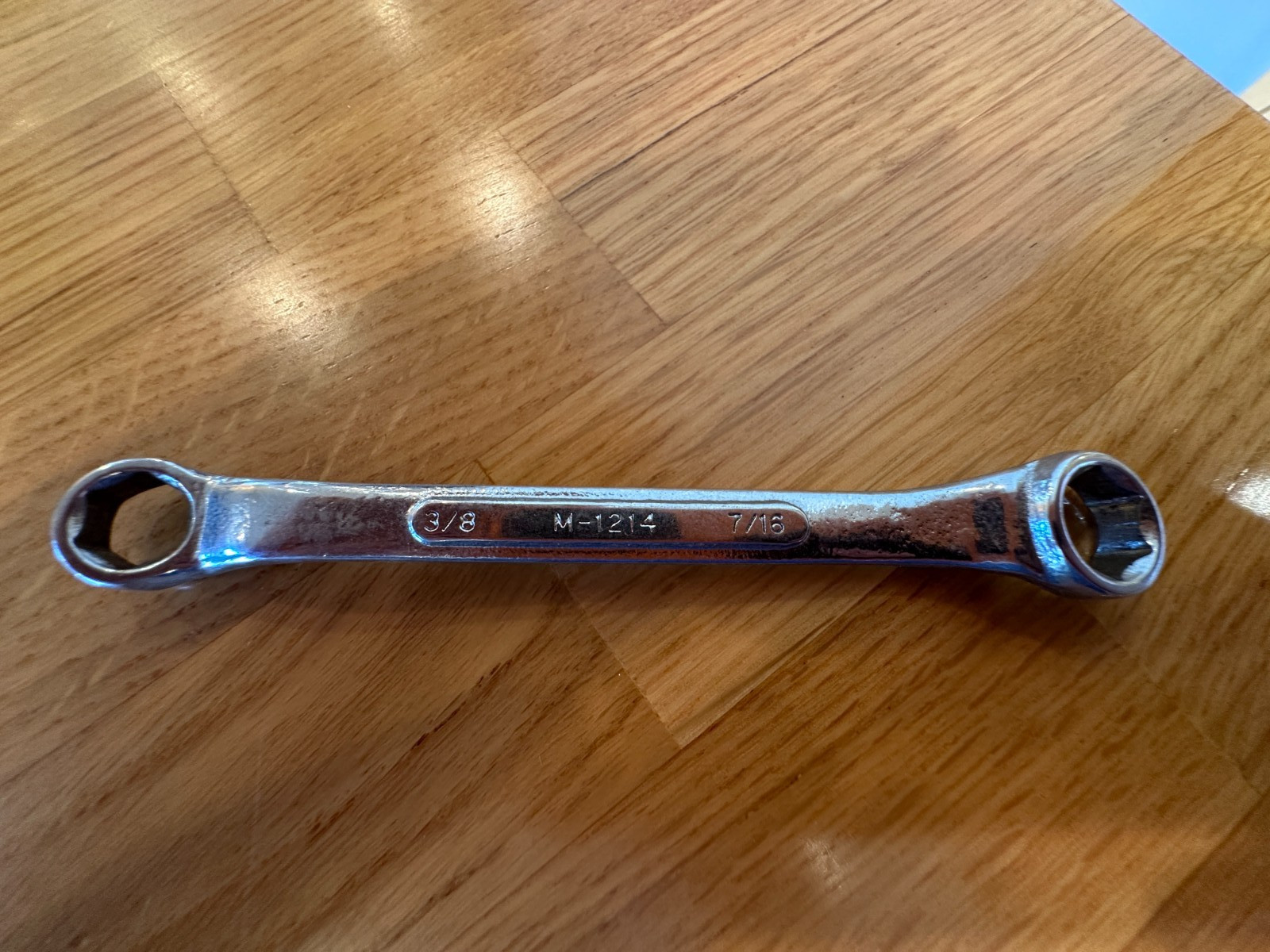 S-K 6 Point Offset Box Wrench 3/8″ X 7/16″ M-1214