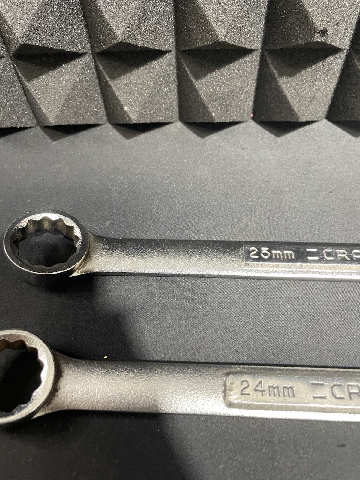 Craftsman USA 5pc Metric Combination Wrench Set 21-25mm 12 Point
