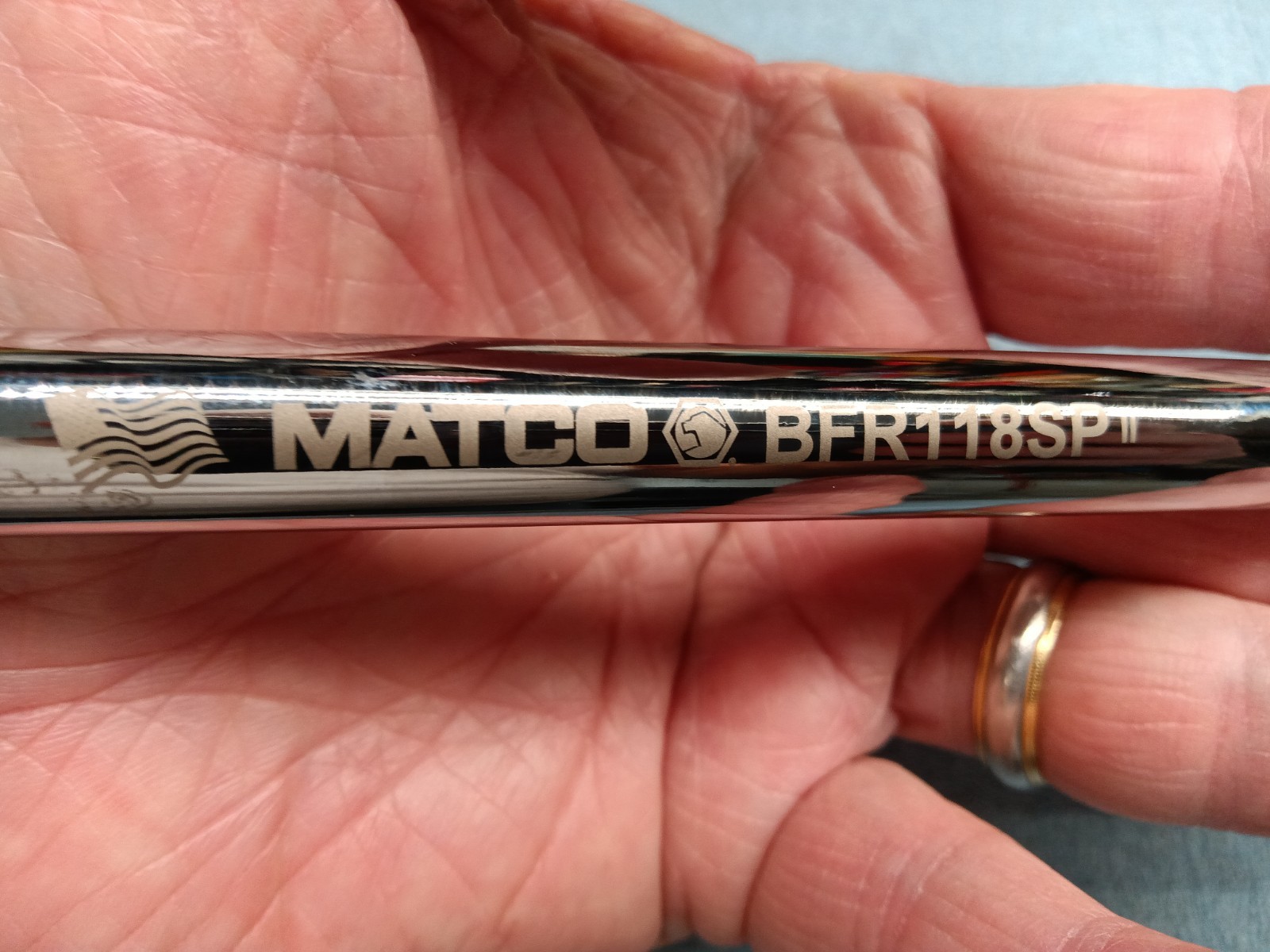 Matco BFR118SP 3/8″ Drive 11″ 88-Tooth Locking Flex Spark Plug Ratchet Brand New