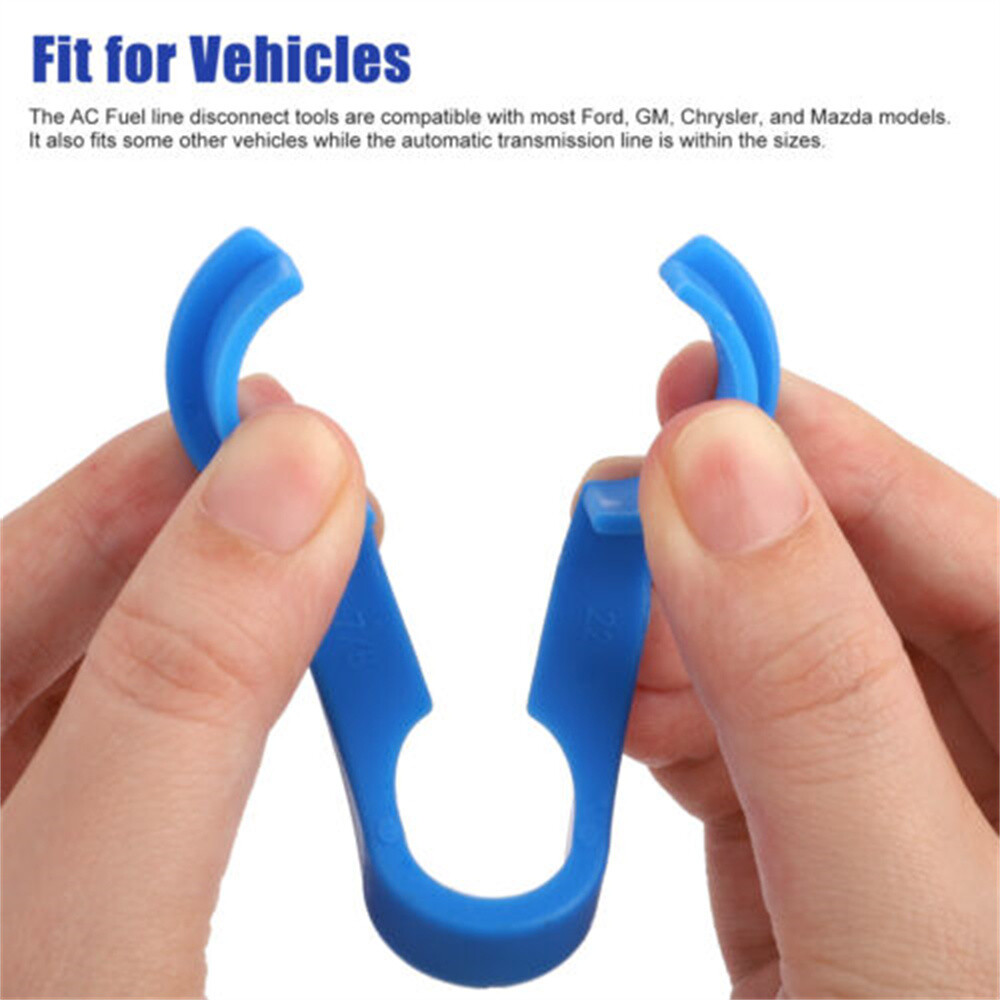 16PCS AC Disconnect Fuel Line Disconnect Tool Set – Car Removal Tool Kit w/ Box