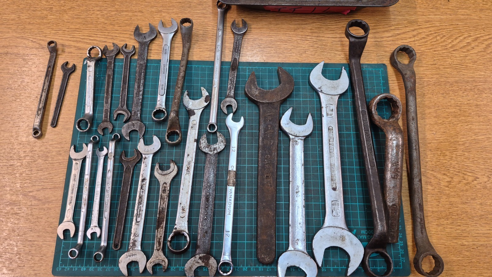 AF Open / ring Spanners 3/16 to 11/16 see pics (box TT14)