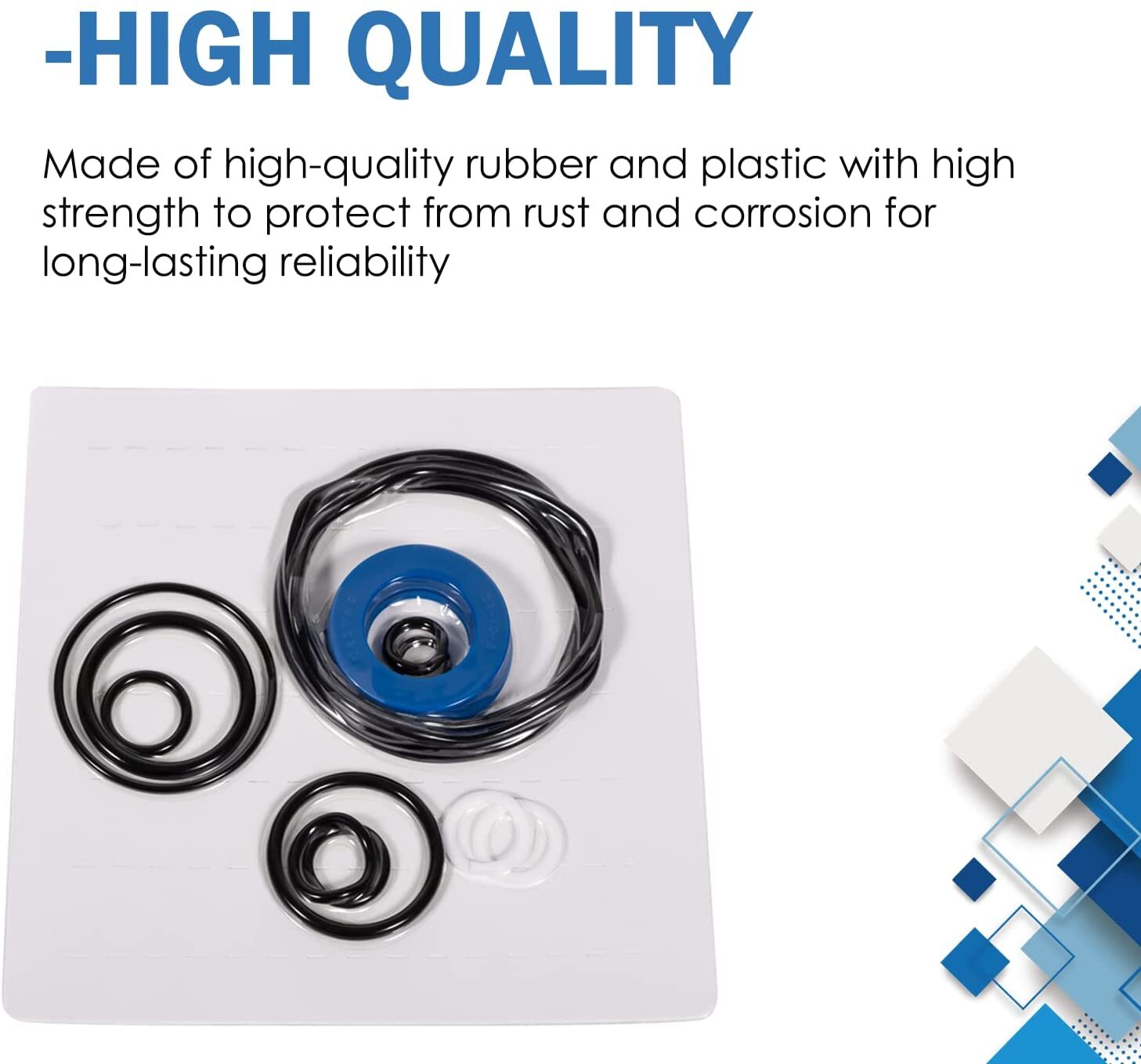 Floor Jack Seal Kit for Sears, Craftsman, MVP – 214.50136, 50136, G-493LWM