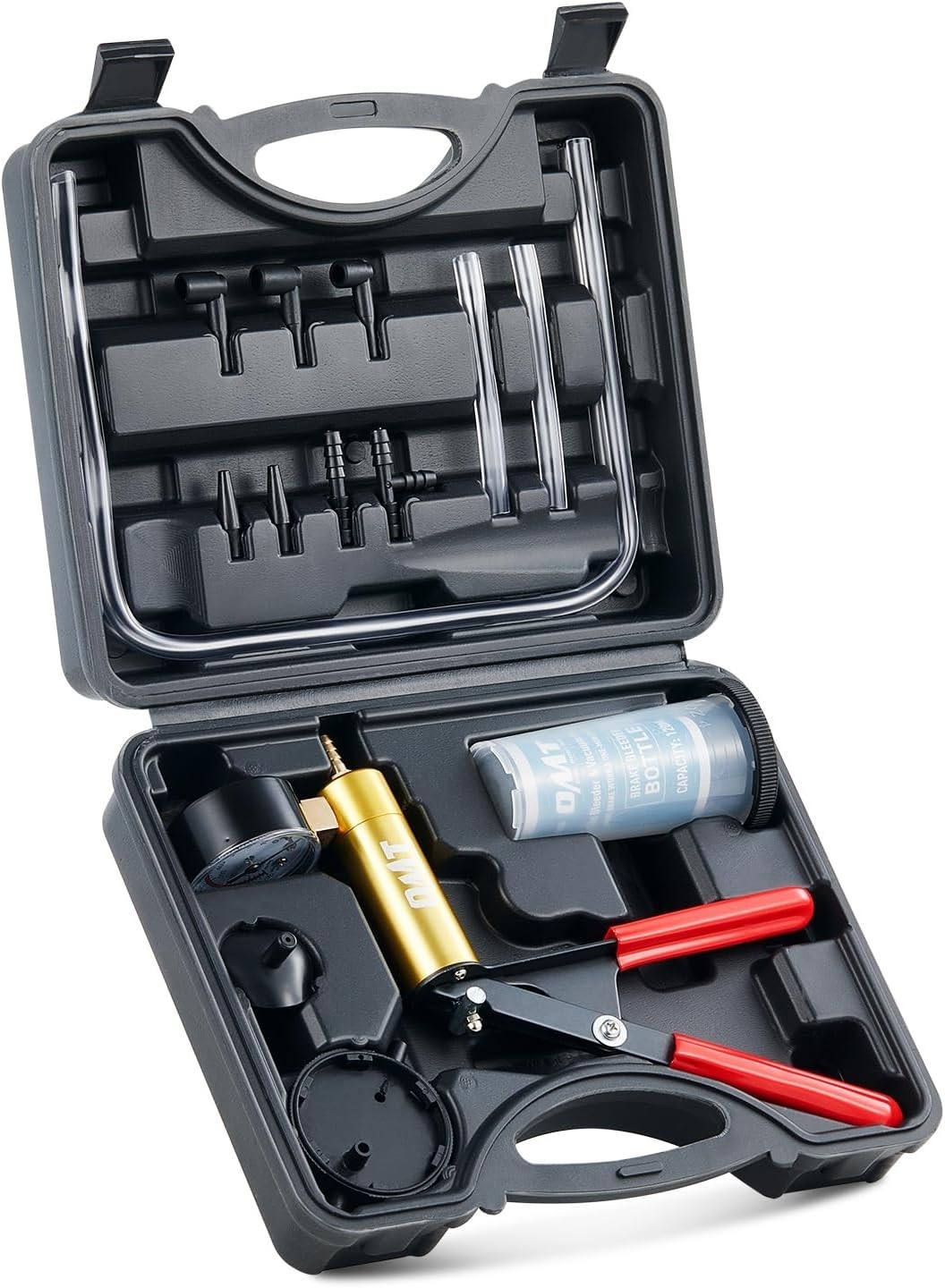 Efficient Brake Bleeder and Hand Vacuum Pump Kit – Perfect for Home Mechanics