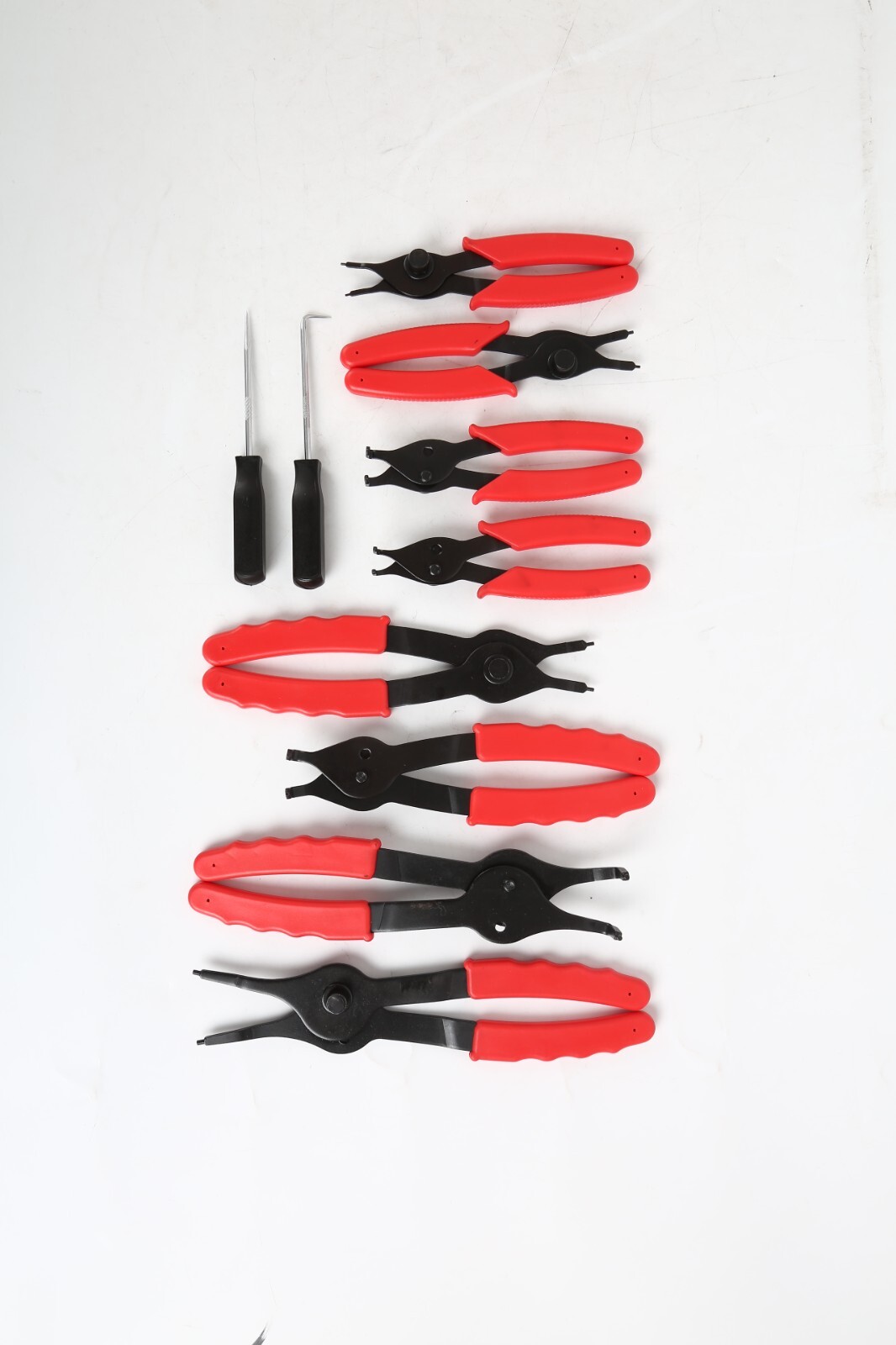 11 Pc Snap Ring Pliers Set Circlips Auto Pliers Internal External Pliers