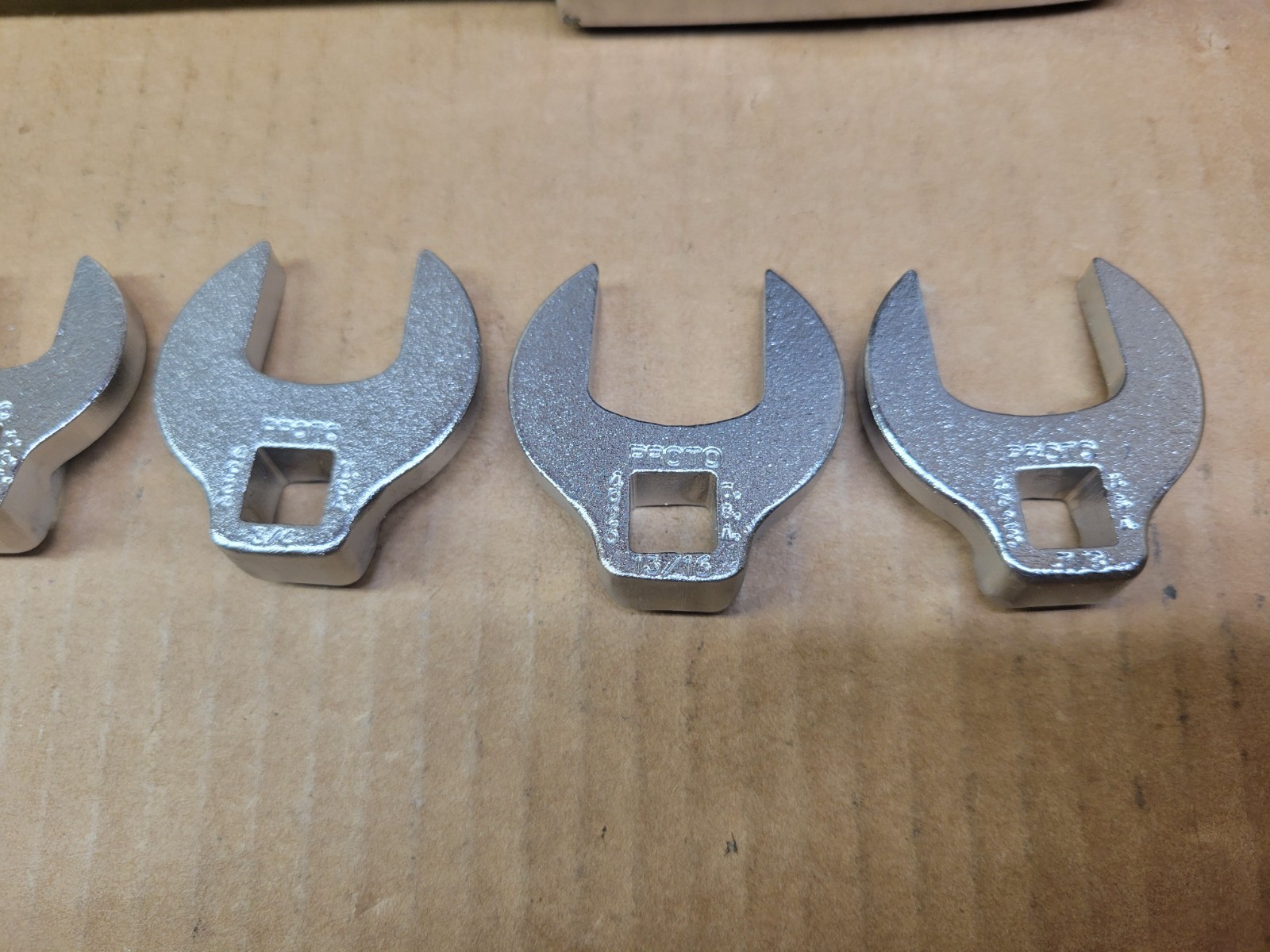 Proto USA 3/8″ Drive 9-Piece Crow Foot Wrench Set 3/8 – 7/8″ NOS