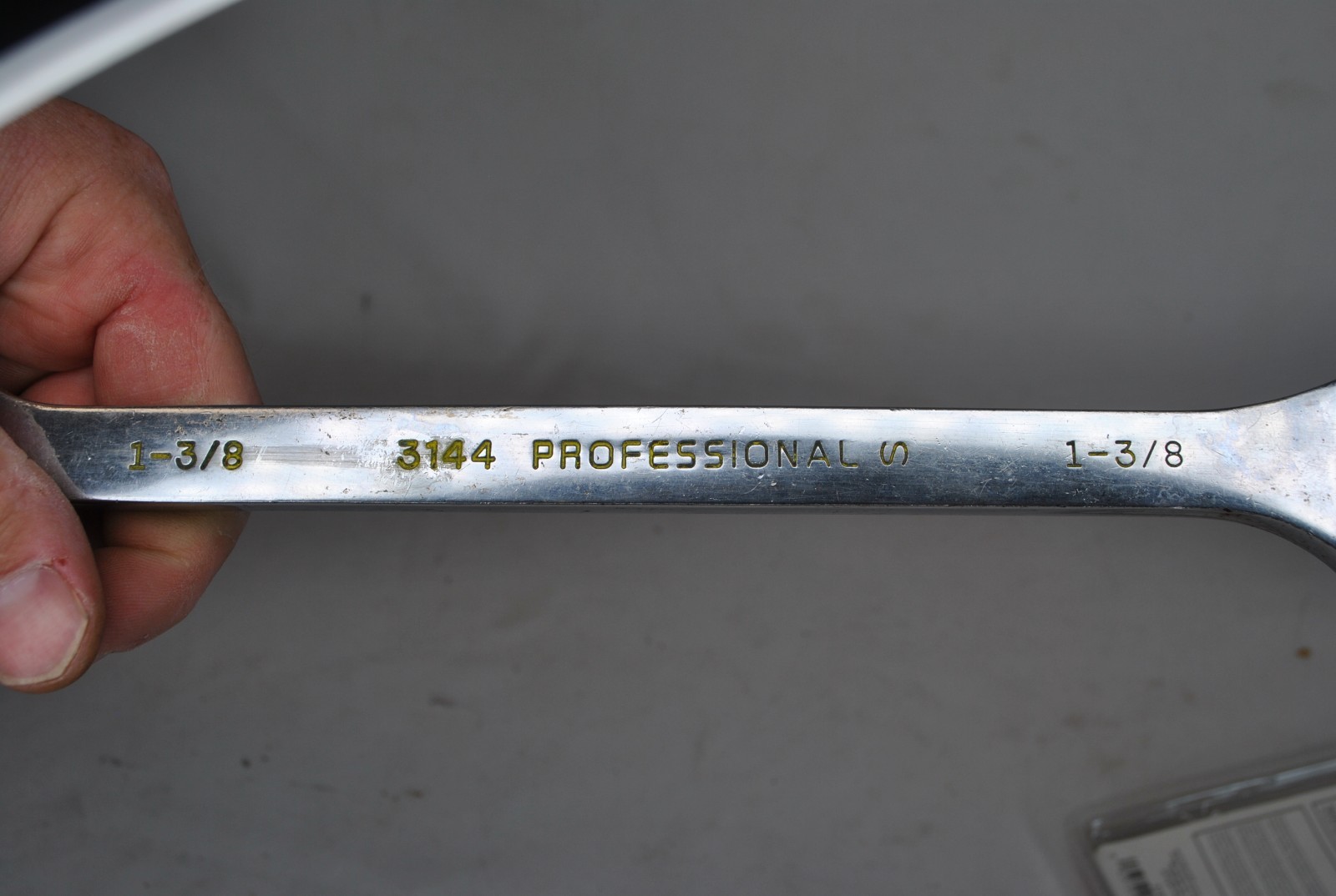 PROTO 1-3/8 3144 Professional Open-End Wrench USA 4 way angle wrench