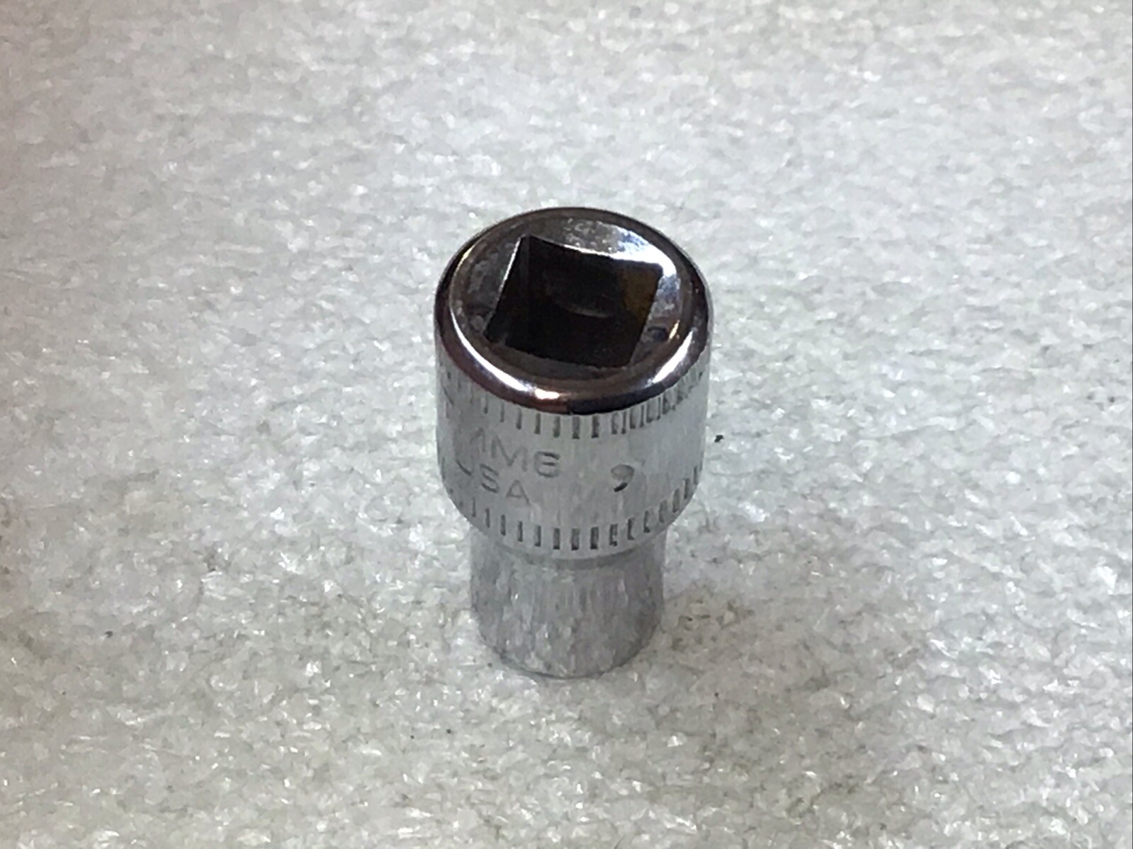 Snap-On#TMM6 – 6mm, Metric, 1/4″ Dr., 6Pt., Shallow, Chrome, Socket-USA-NEW