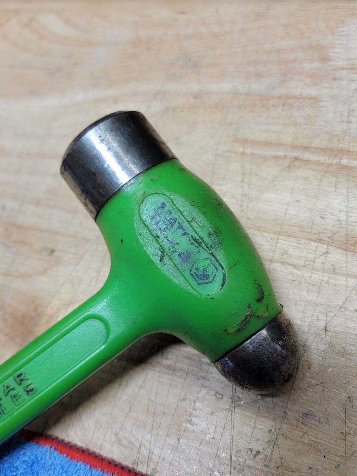 Matco Tools 32oz Ounce Ball Peen Dead Blow Hammer Green BH32DB Made in USA