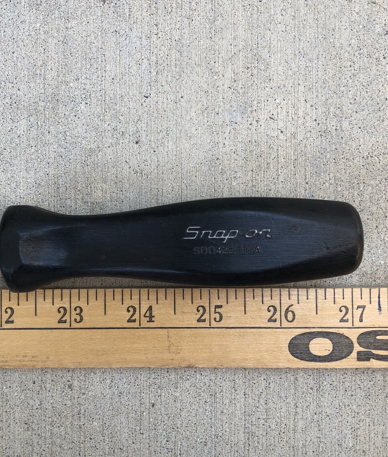 Snap On Tools SDD442 Black oxide finish 26″ in long flat blade screwdriver auto