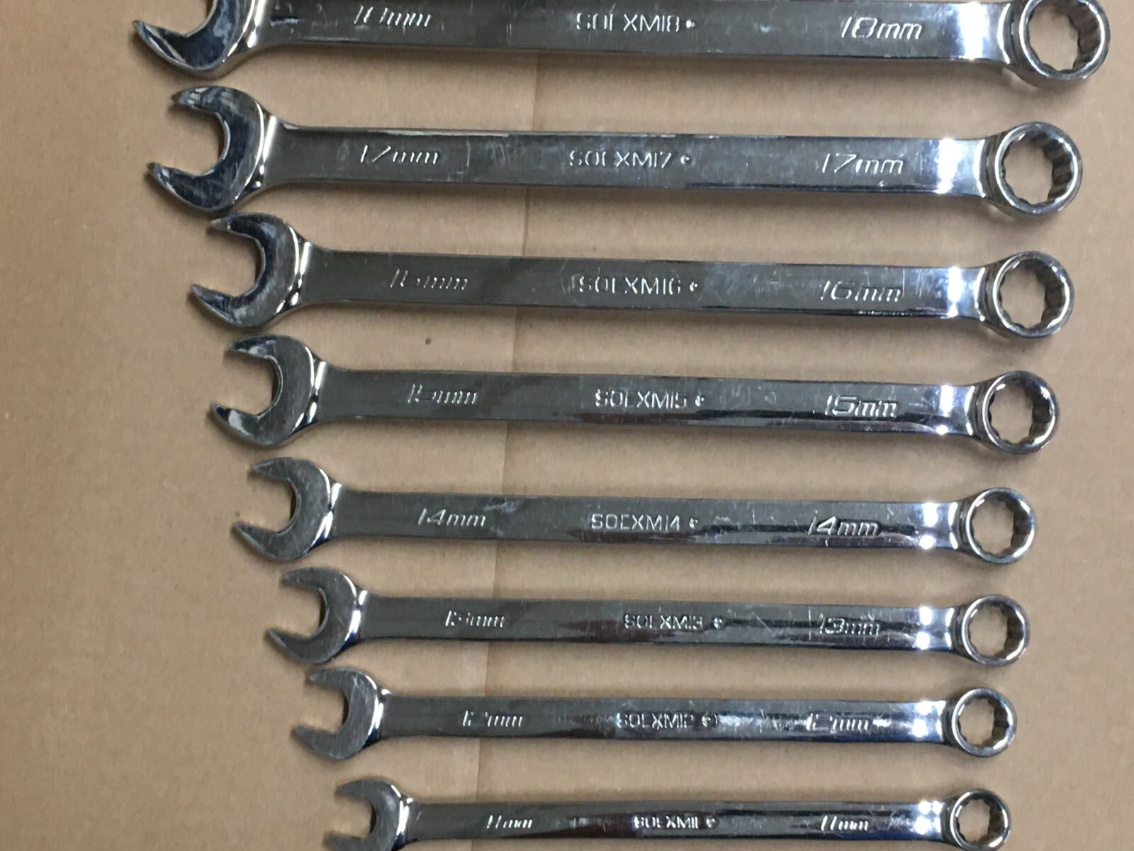 Snap On 13pc Metric Wrench Set – 7mm-19mm – Flank Drive Plus – Slightly Used