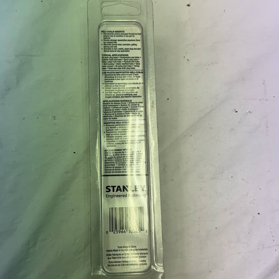 Heli-Coil 5546-5 M5 x 0.8 Metric Thread Repair Kit 12 Inserts Stanley