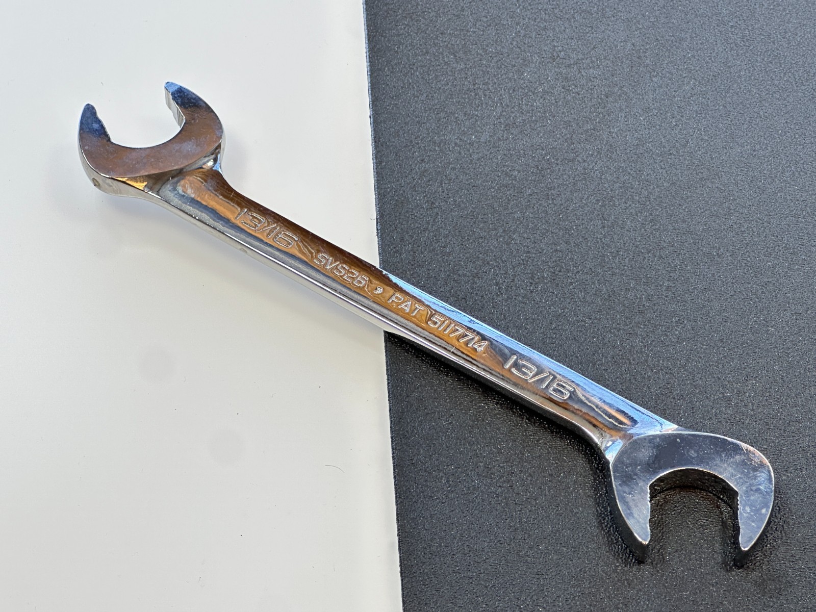 NEW Snap-On Tools USA 13/16″ Flank Drive PLUS 4 Way Angle Head Open End Wrench